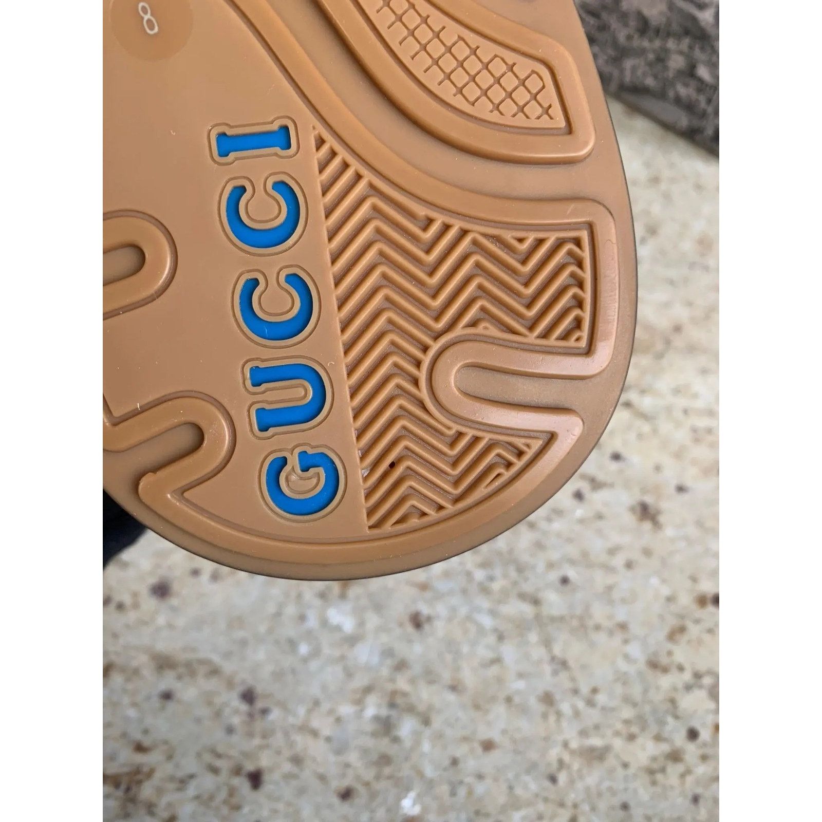 Gucci o1rshd1 Miro Soft Logo Runner Trainer in Brown / Multi Size US 8.5 / EU 41-42 - 11 Thumbnail