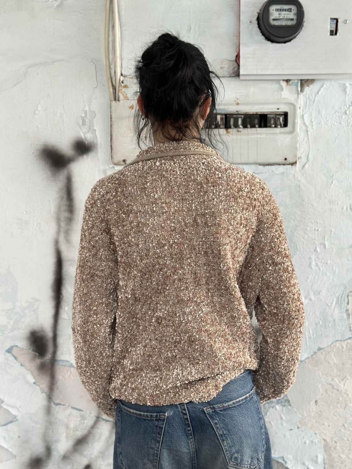 Elisabetta Franchi VTG Women’s Zip Sweater Elizabeth Scott Size L Y2K 00s USA Size L / US 10 / IT 46 - 9 Thumbnail