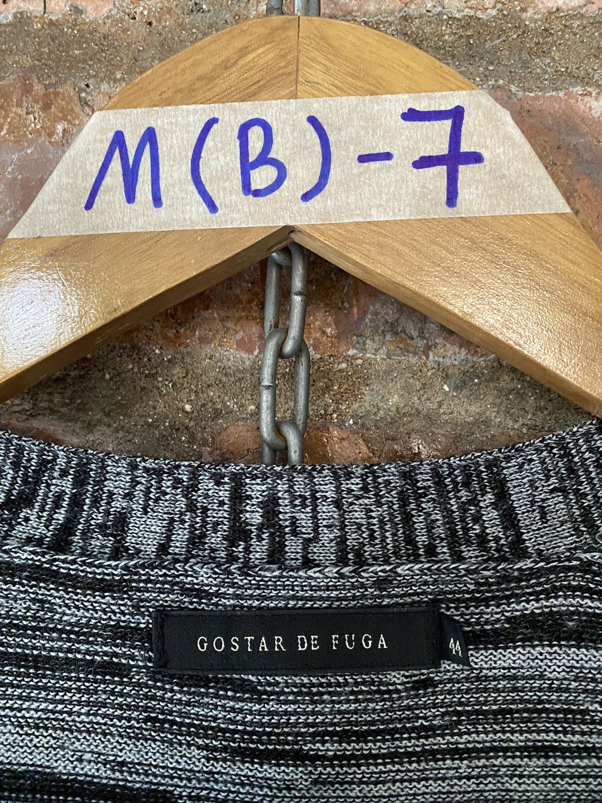 GOSTAR DE FUGA 2000s FUGA Marble Jacquard cardigan Size US S / EU 44-46 / 1 - 8 Thumbnail