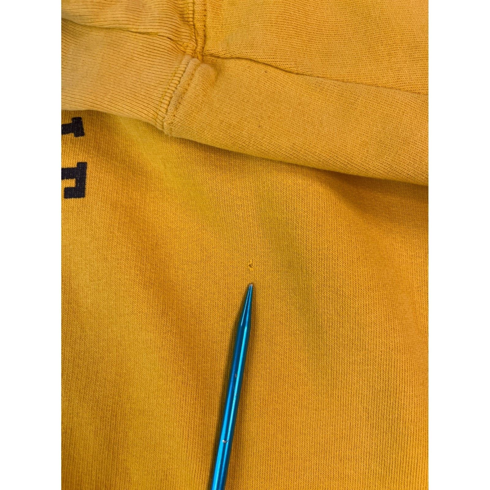 American Eagle Outfitters American Eagle Outfitters Mens XL Yellow Hoodie Sweatshirt Size US XL / EU 56 / 4 - 5 Thumbnail