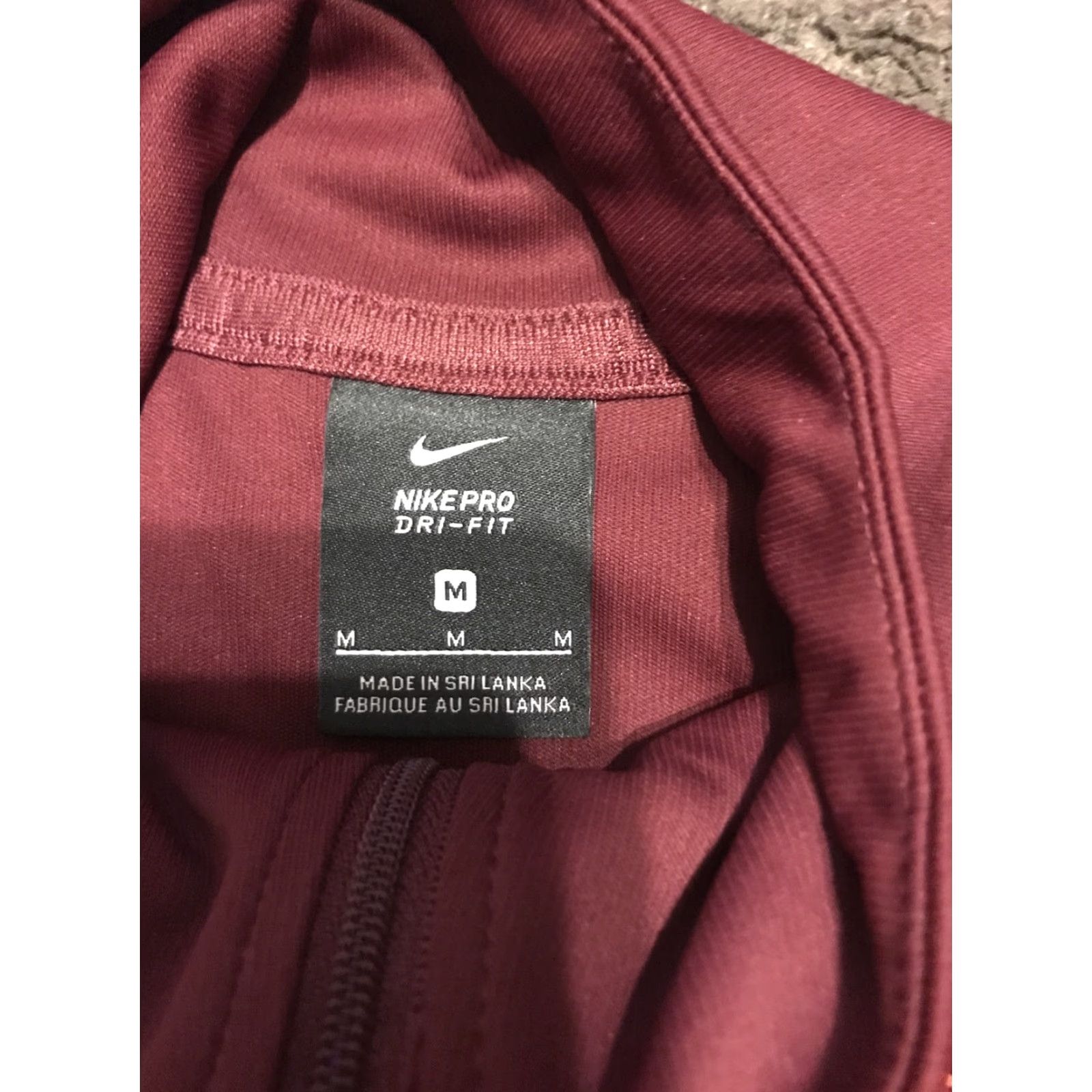 Nike Nike Pro Full Zip Knit Jacket Women Dark Beetroot M Size Size M / US 6-8 / IT 42-44 - 2 Thumbnail