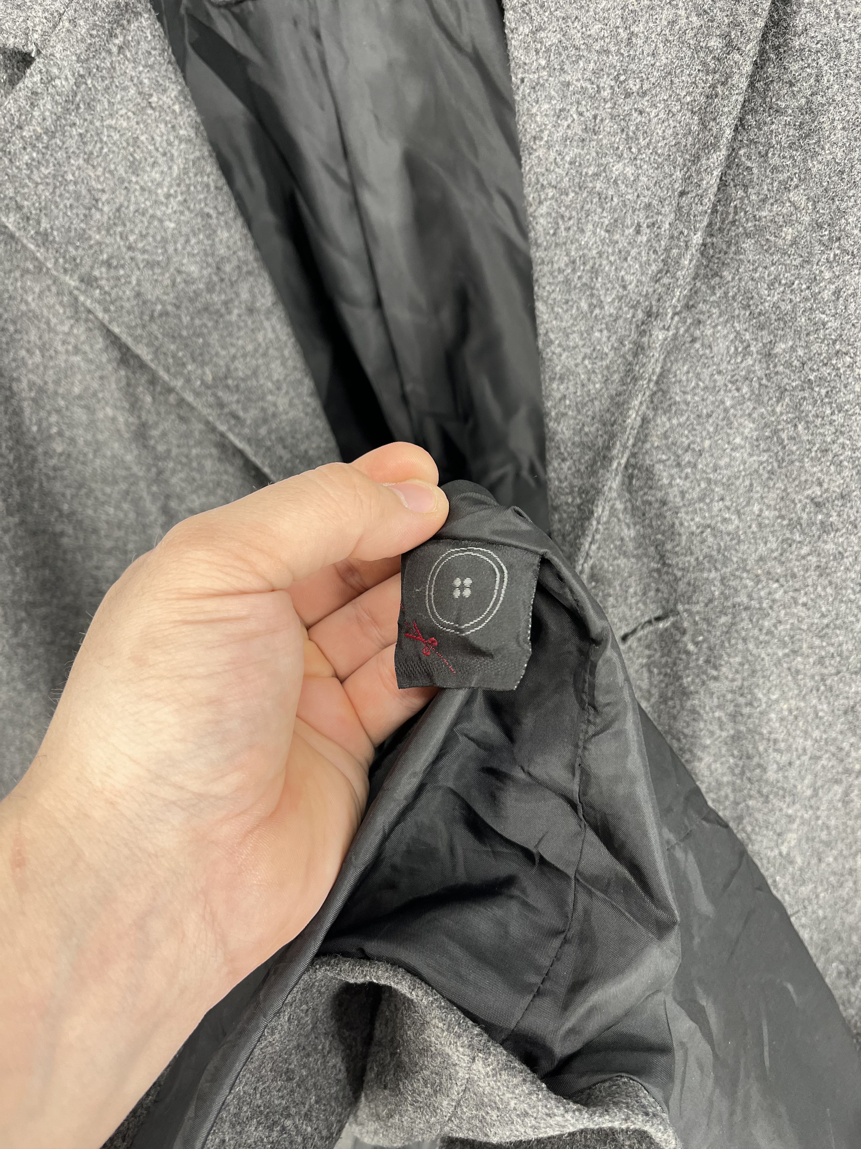 Paul Smith Paul R. Smith Mens Wool Blend Coat Size 50 Grey 3 Button Cla Size US M / EU 48-50 / 2 - 10 Thumbnail