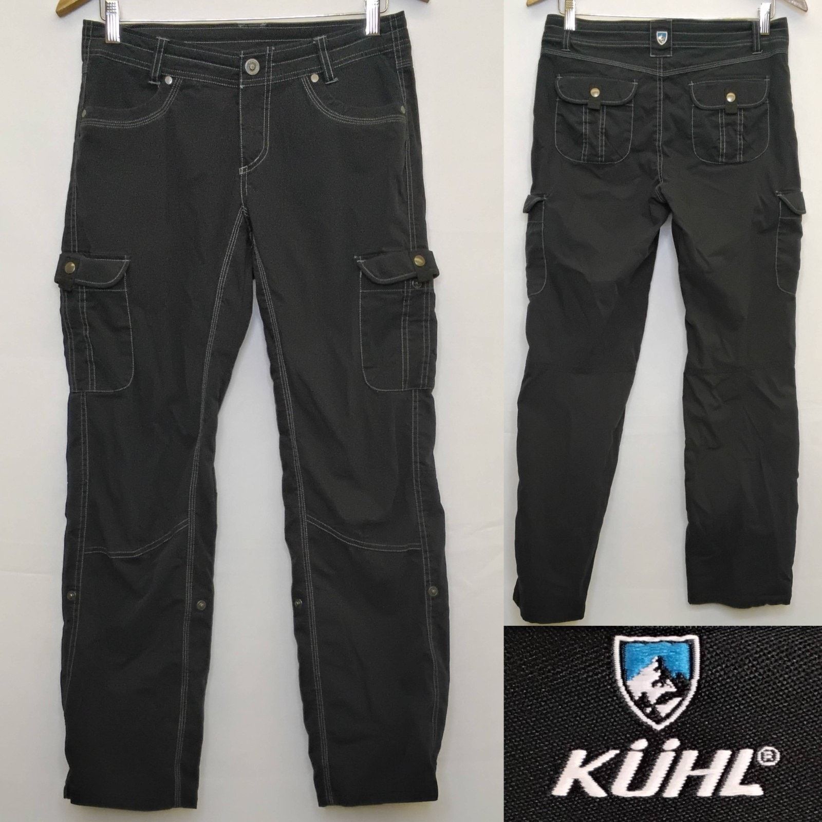 Kuhl Kuhl Legendary Pants Women's 8 32"x29" Black Lightweight Size 30" / US 8 / IT 44 - 1 Thumbnail
