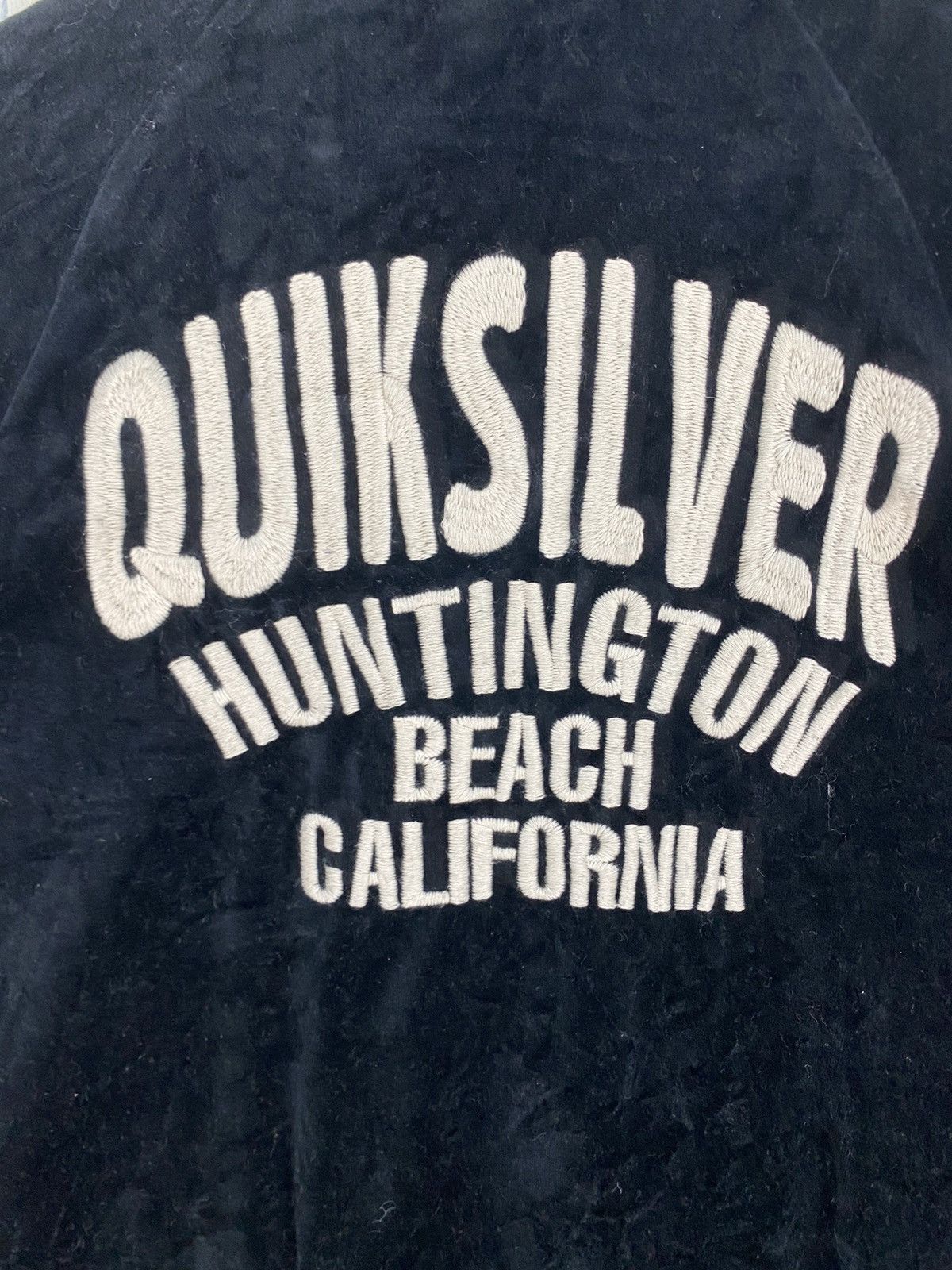 Quiksilver Vintage Quiksilver Huntington Beach California Tracktop Size US L / EU 52-54 / 3 - 6 Thumbnail