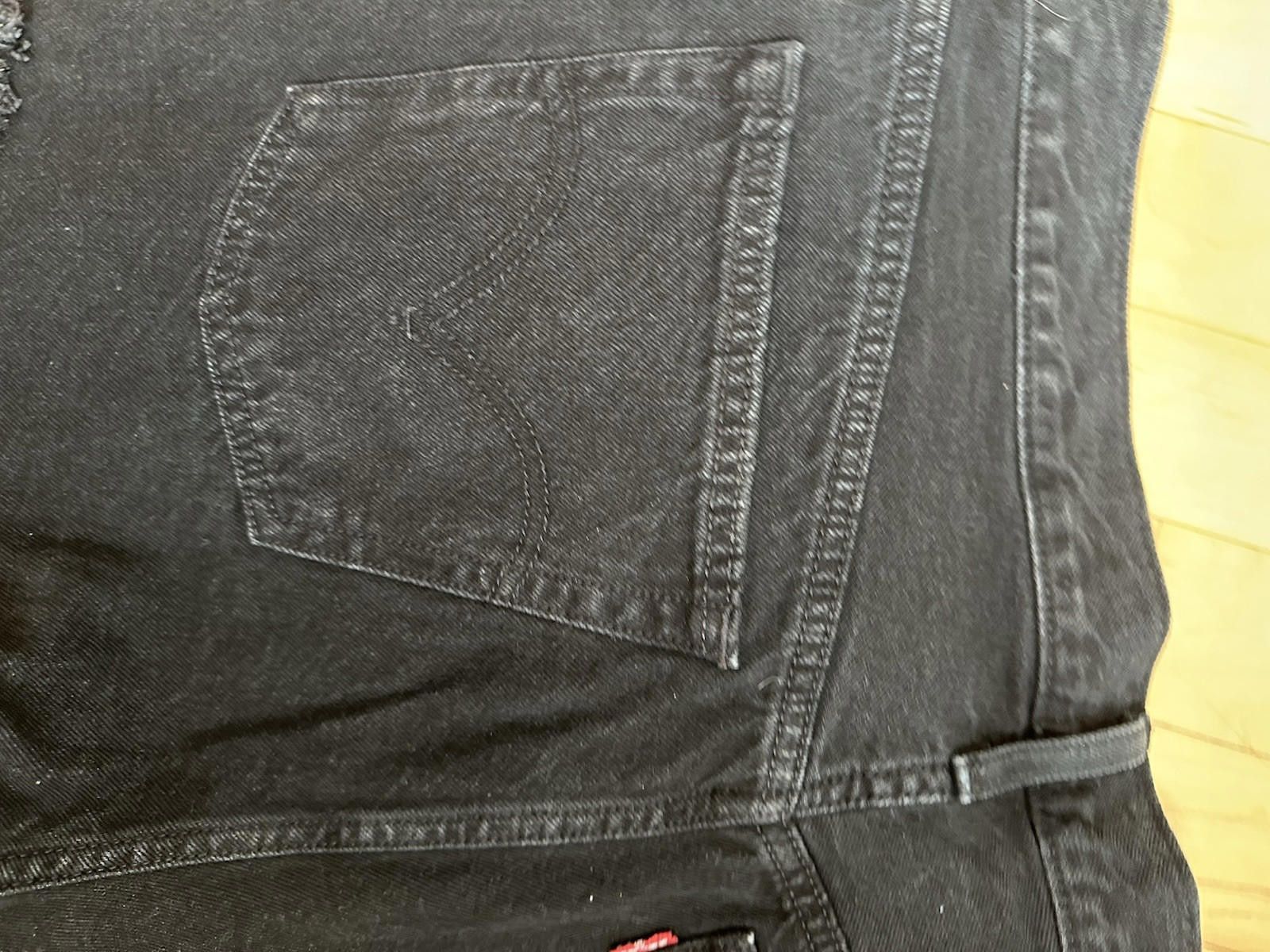 Levi's Levi’s Premium 501 Cutoff Shorts, High Rise Black, Sz 32” Size 32" / US 10 / IT 46 - 12 Thumbnail