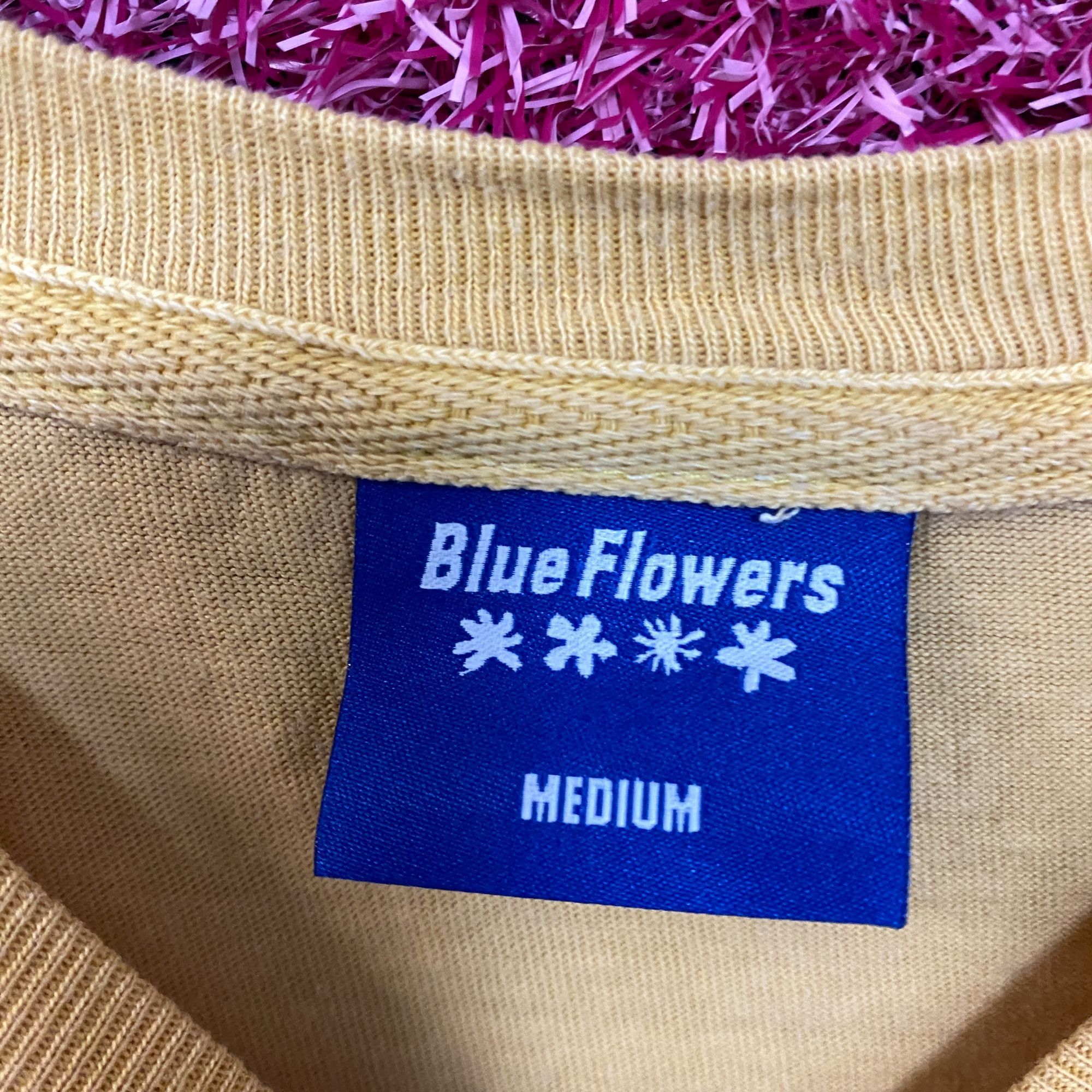 Other Blue Flowers Graphic Design T-Shirt Medium Size US M / EU 48-50 / 2 - 4 Thumbnail