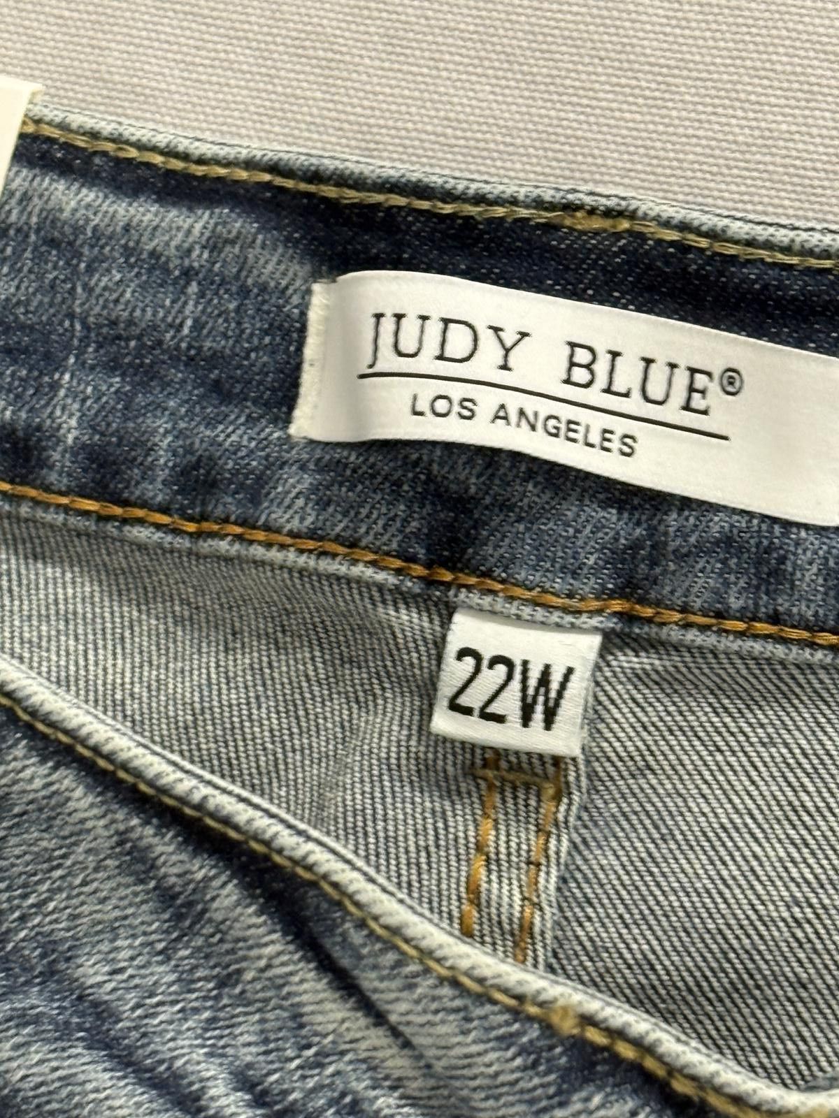 Other Judy Blue Jeans Hi-Rise Destroyed Slim Fit NWT Size 22W Size 42" / US 20 - 3 Thumbnail