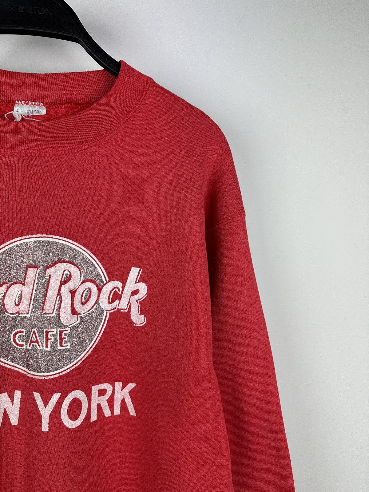 Hard Rock Cafe × Vintage Vintage Hard Rock Cafe New York Crewneck Sweatshirt Size US L / EU 52-54 / 3 - 3 Thumbnail