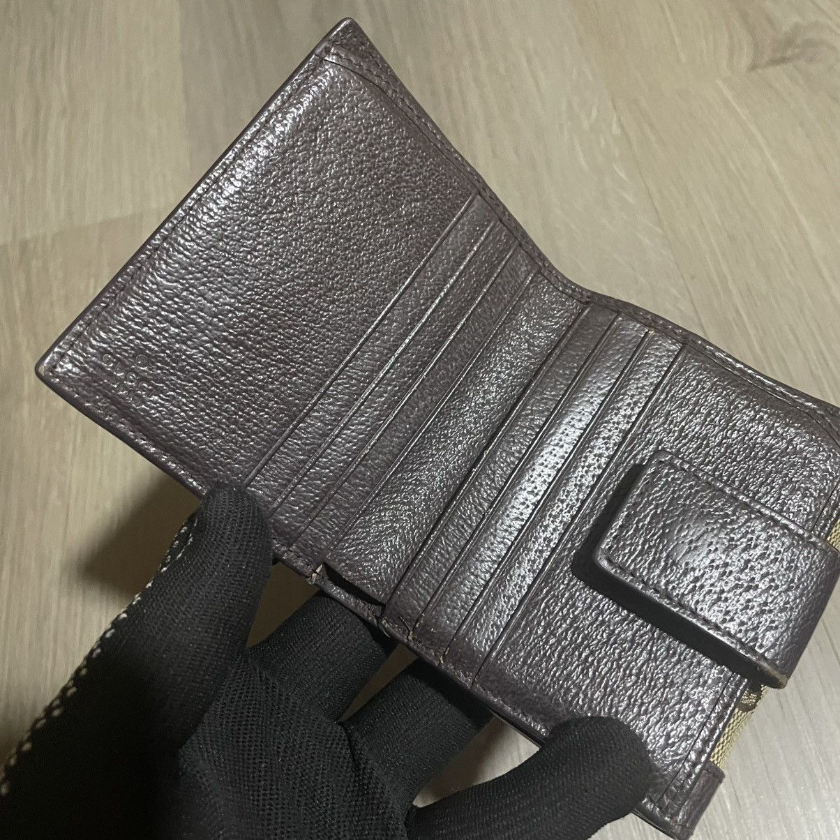 Gucci GUCCI MONOGRAM CHARMY WALLET Size ONE SIZE - 11 Thumbnail