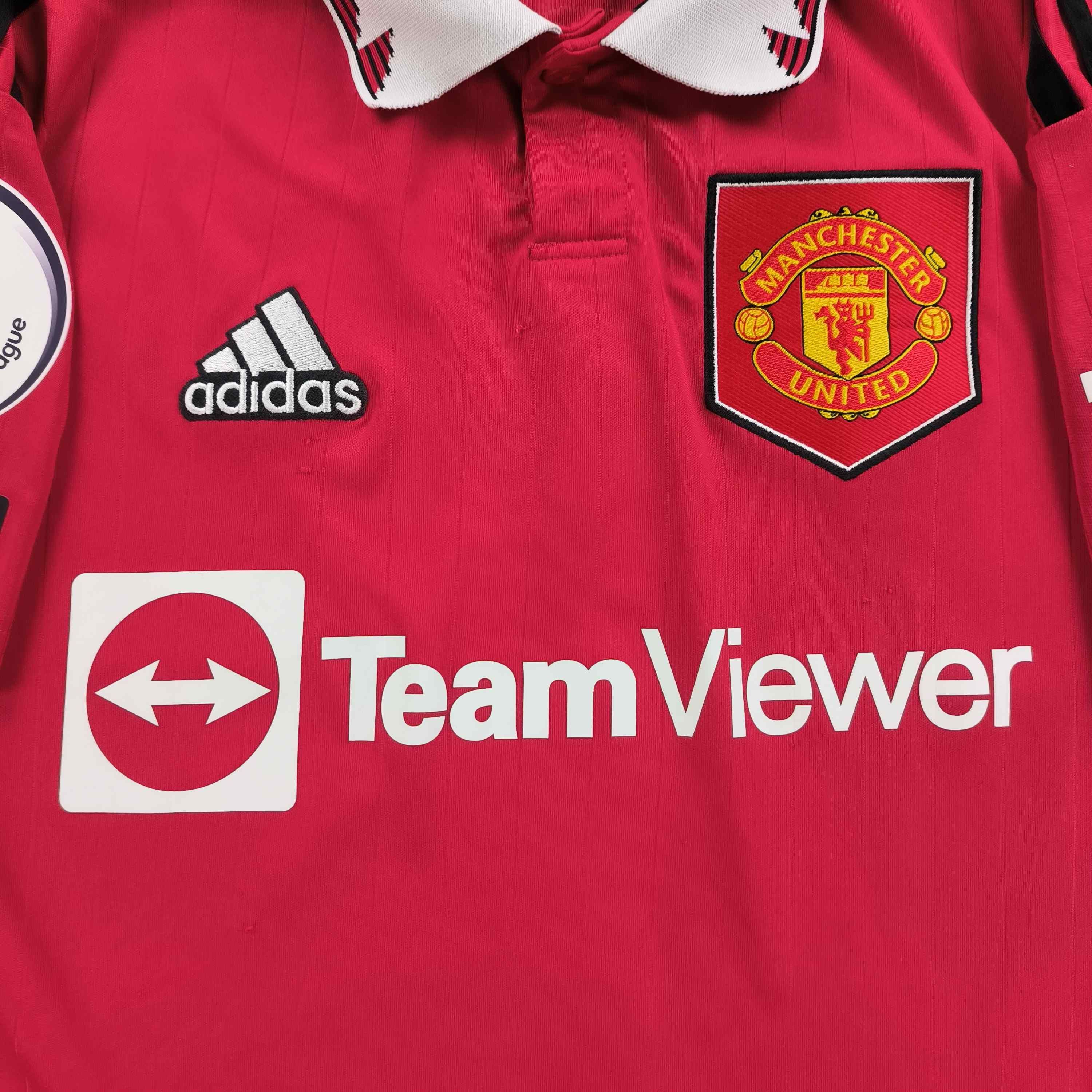 Adidas Manchester United 22-23 home C.Ronaldo football jersey sz XS Size US XS / EU 42 / 0 - 3 Thumbnail