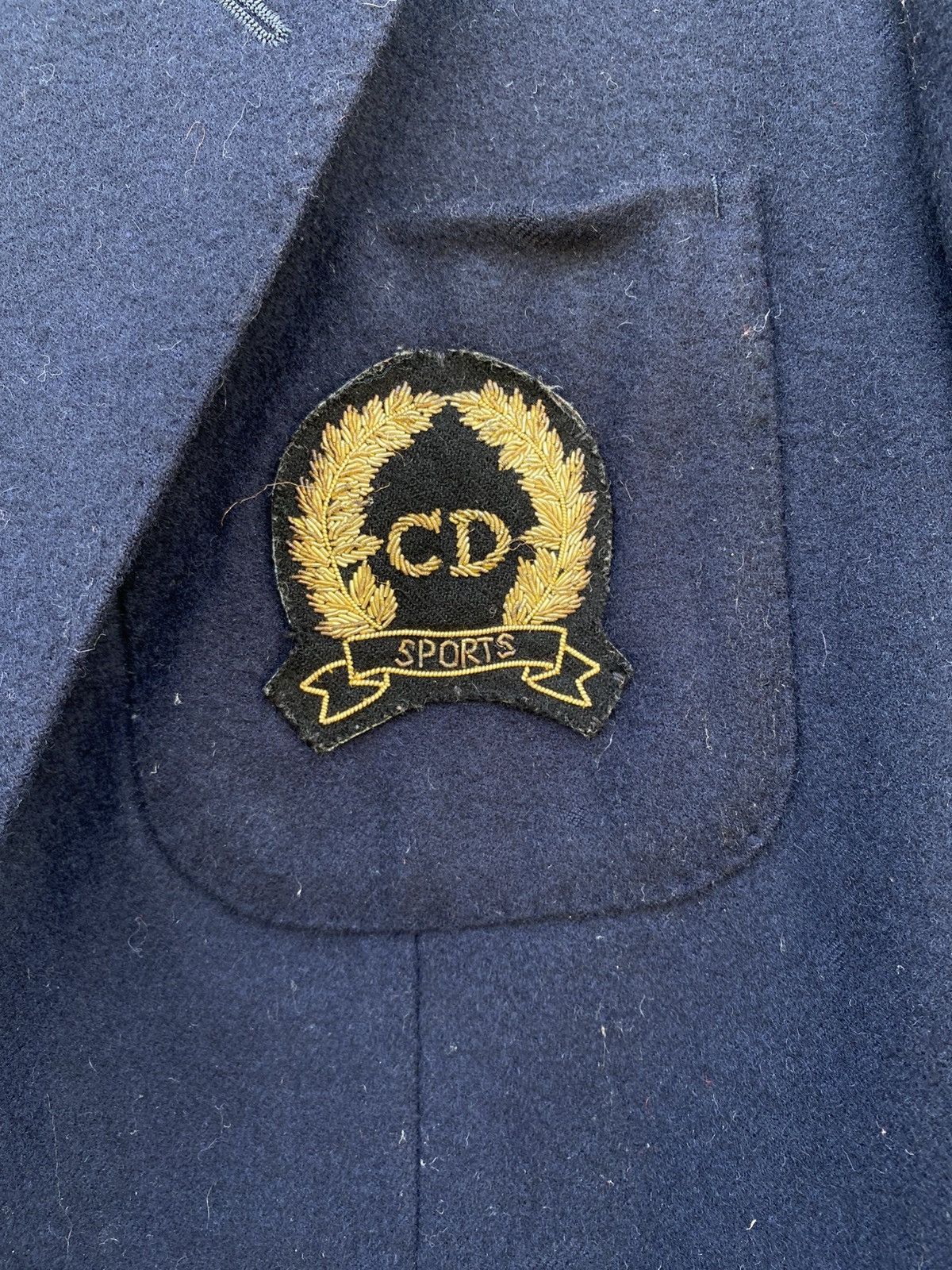 Christian Dior Monsieur × Dior Vintage Christian Dior Sport Logo Chrest Patches Wool Jacket Size US M / EU 48-50 / 2 - 4 Thumbnail