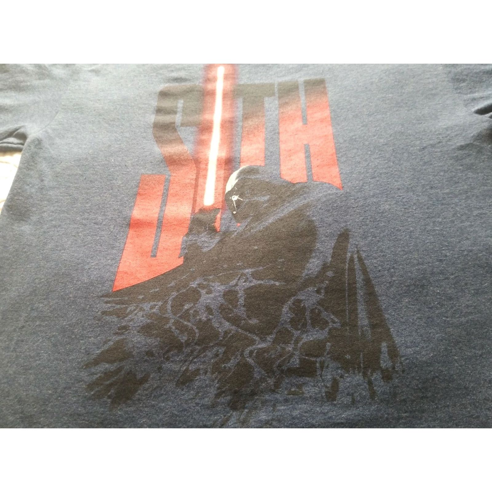 Star Wars Darth Vader Lightsaber: Star Wars Official Sith TShirt M Size Unisex Adults Crew Neck Short Sleeve Multicolor Graphic Print CAT Star Wars Size US M / EU 48-50 / 2 - 4 Thumbnail