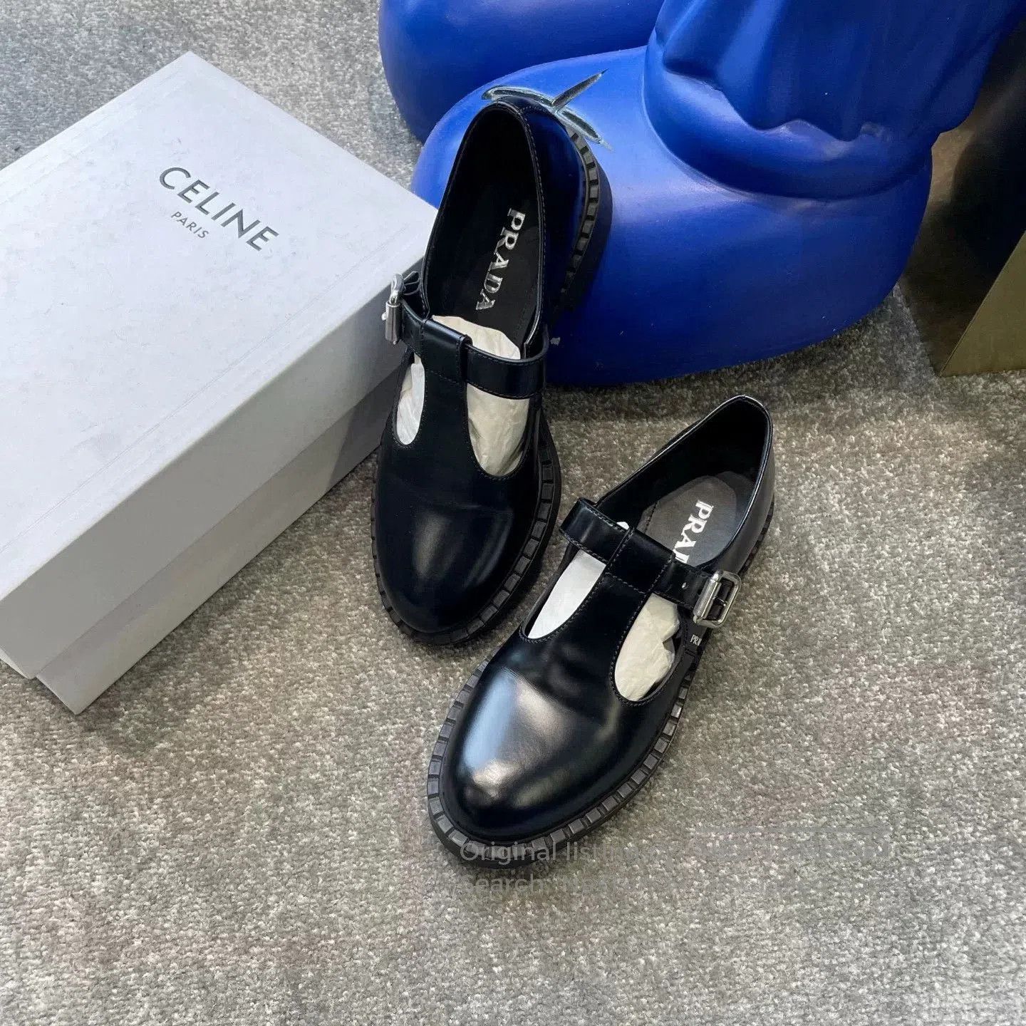 Prada Prada Black Mary Jane Shoes. Size US 7 / IT 37 - 4 Thumbnail
