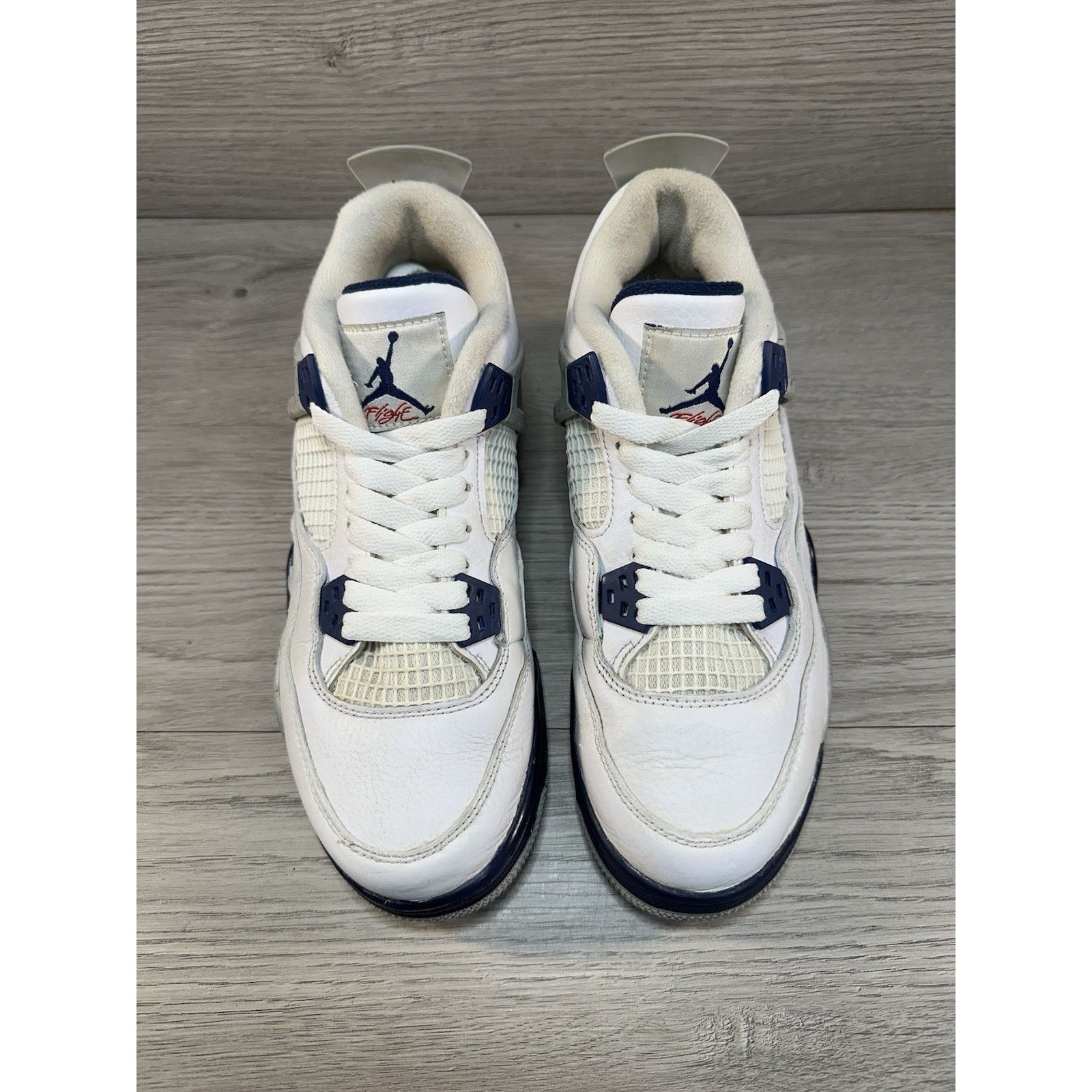 Jordan Brand Jordan 4 Retro Midnight Navy GS - Size 6.5y Size US 6.5 / EU 39-40 - 4 Thumbnail