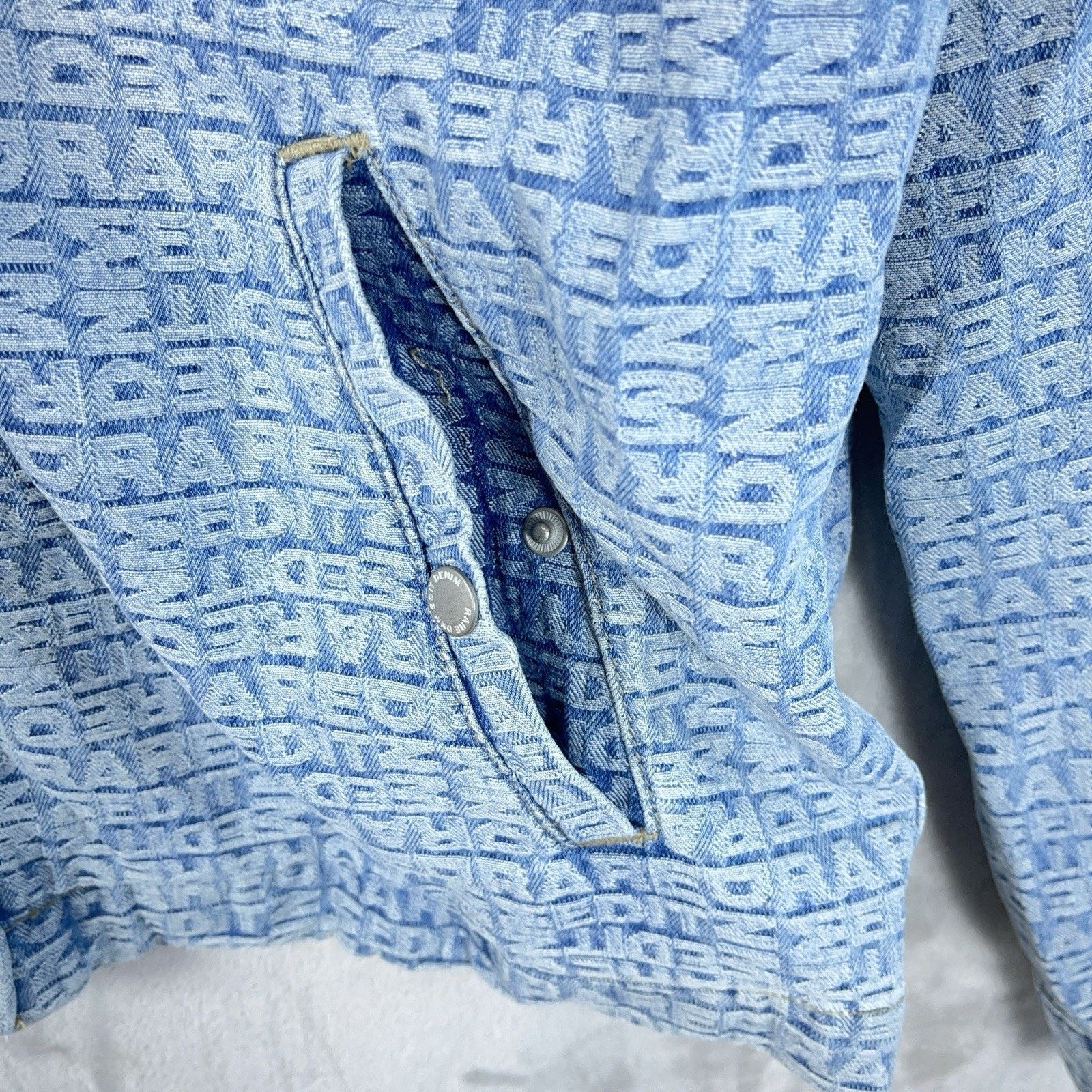 Pacsun Pacsun Rare Dnm Edit Monogram Jacquard Gas Jacket Size US S / EU 44-46 / 1 - 5 Thumbnail