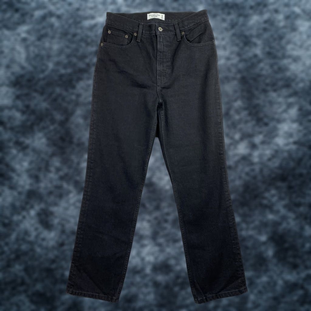 Abercrombie & Fitch Abercrombie & Fitch Jeans Womens Sz 28 6 Black The 90s Straight Ultra High Rise Shirt Womens Jeans 90s Black Abercrombie & Fitch Mens? Size 28" / US 6 / IT 42 - 1 Thumbnail