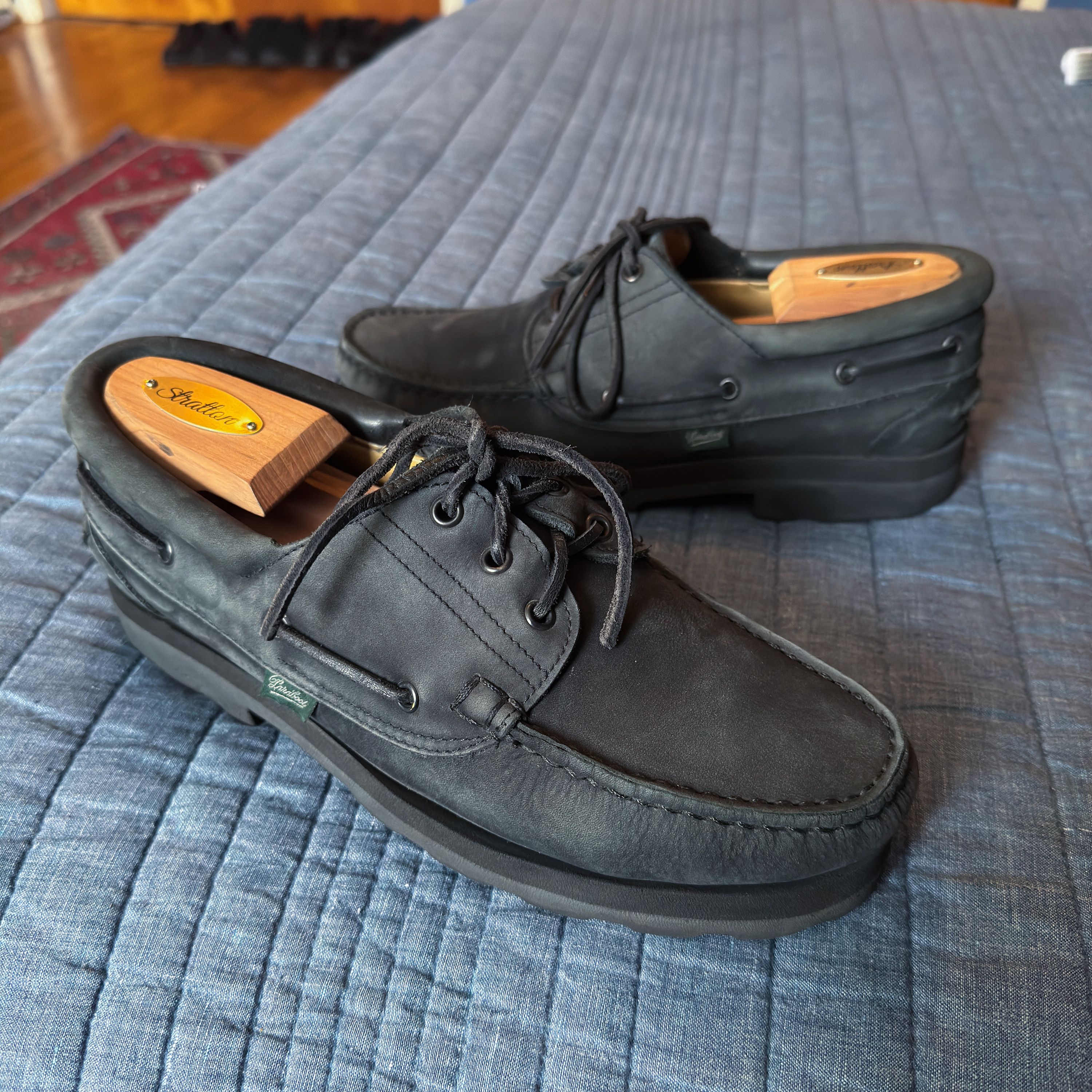 Paraboot ISSEY MIYAKE コラボ モカシン 黒 楽天市場】PARABOOT×ISSEY MIYAKE パラブーツ×イッセイミヤケの通販