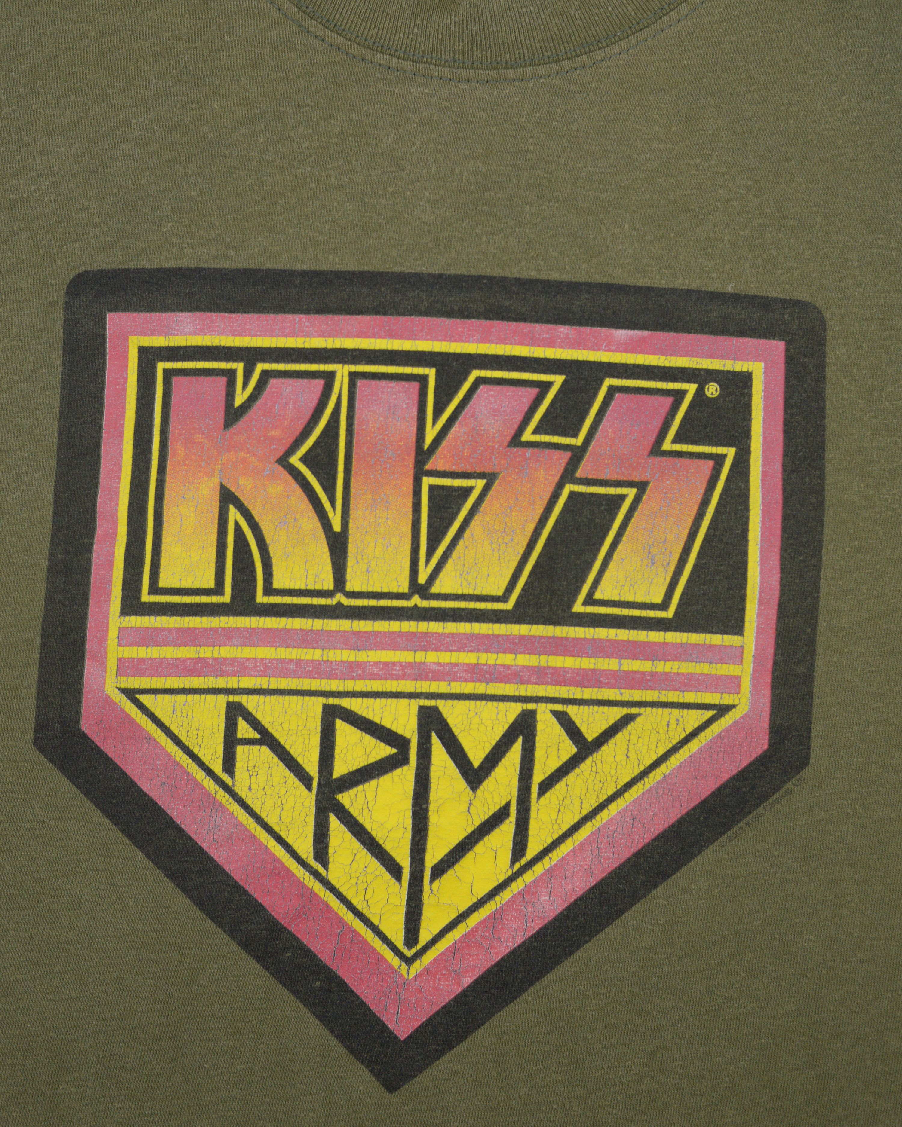 Vintage Vintage Kiss Army 90s t shirt Size US L / EU 52-54 / 3 - 3 Thumbnail