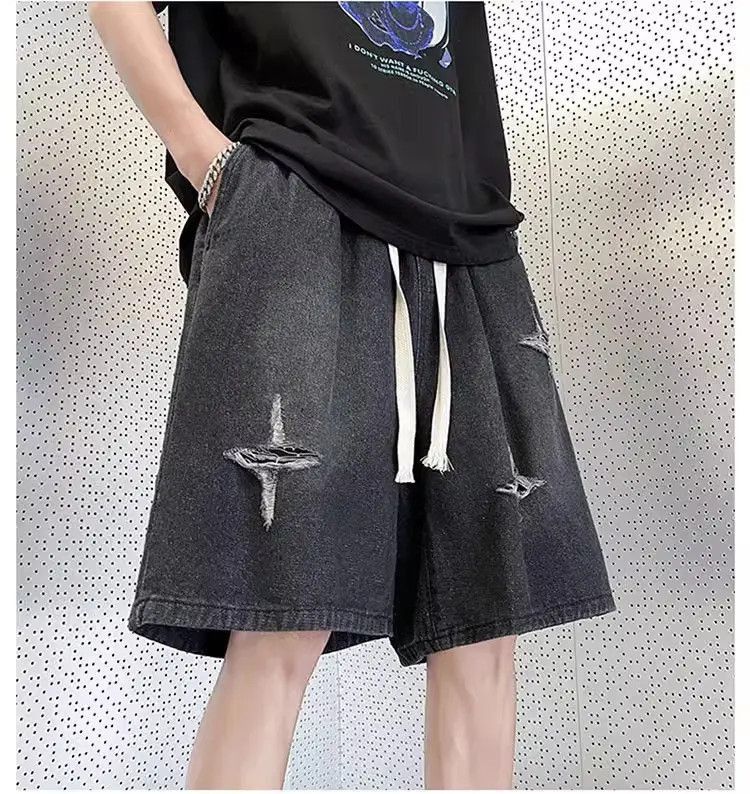 Japanese Brand Sports and casual distressed jeans Size US 32 / EU 48 - 5 Thumbnail