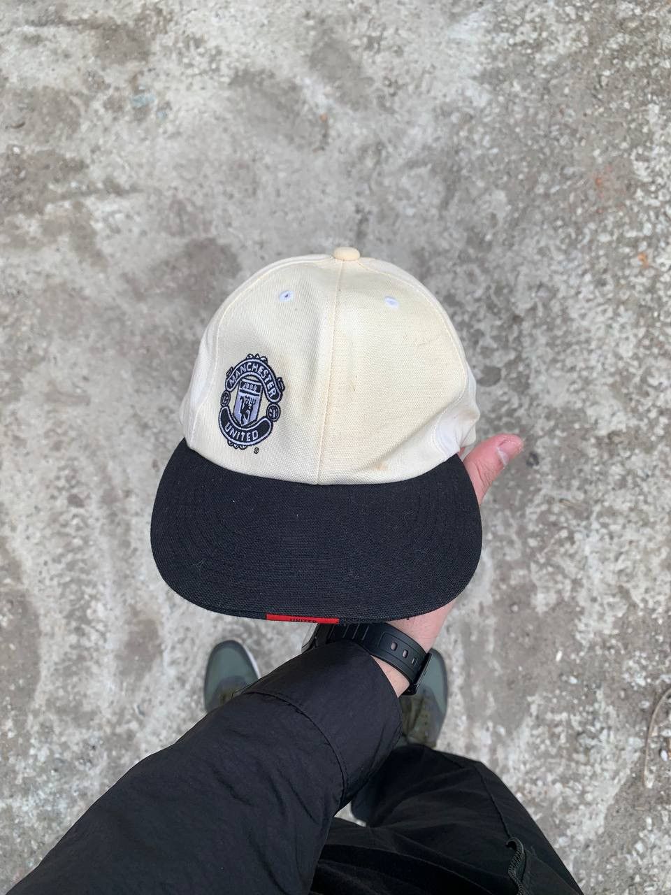 Nike × Vintage VERY RARE NIKE FC MANCHESTER UNITED CAP BLOKECORE 90s RETRO Size ONE SIZE - 2 Thumbnail