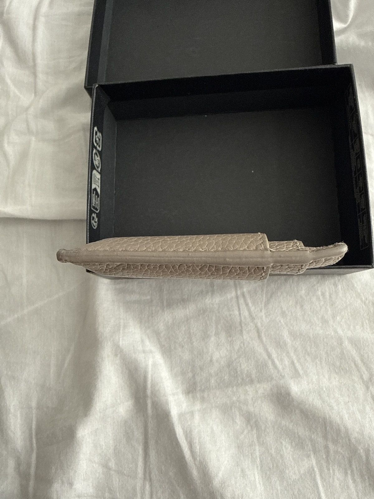Yves Saint Laurent YSL Cassandre Card Holder Gray Brown w/ Box Size ONE SIZE - 3 Thumbnail