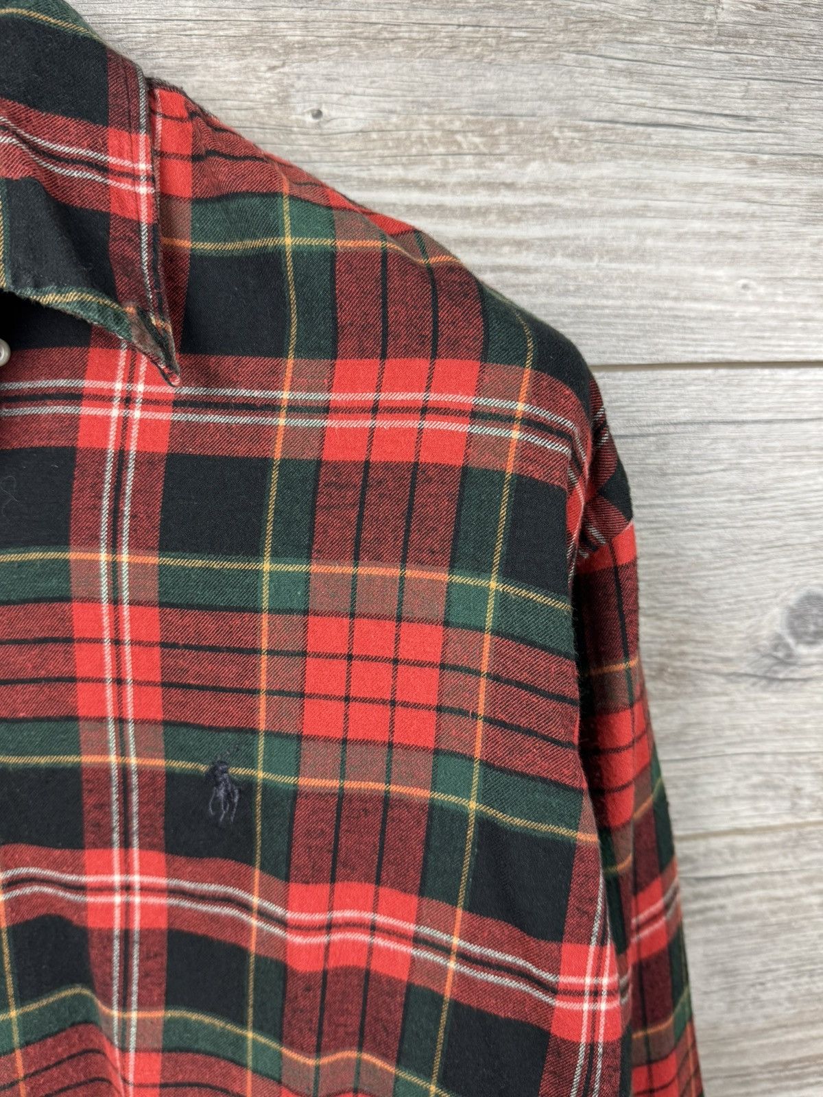 Polo Ralph Lauren POLO RALPH LAUREN Flannel shirt with long sleeves size M Size US M / EU 48-50 / 2 - 9 Thumbnail