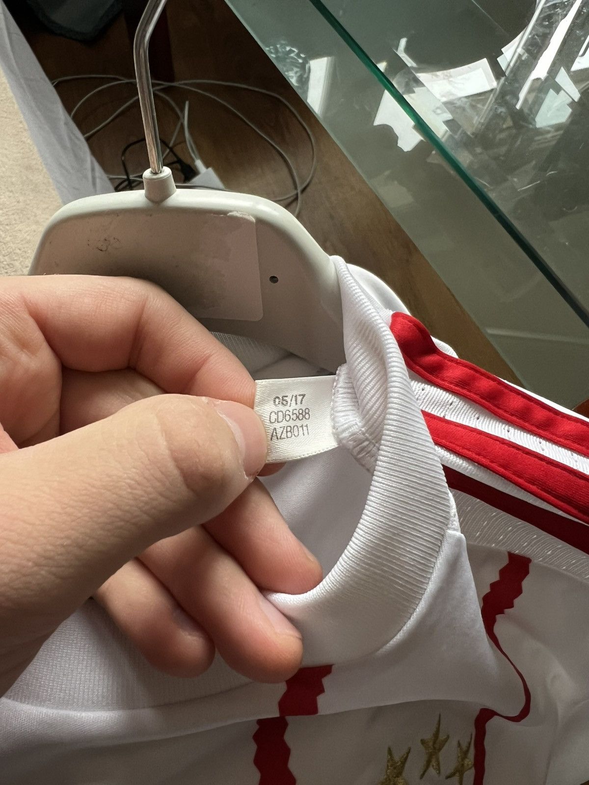 Adidas Jersey Adidas Bayern Munich 2017/18 Müller #25 Size US M / EU 48-50 / 2 - 7 Thumbnail