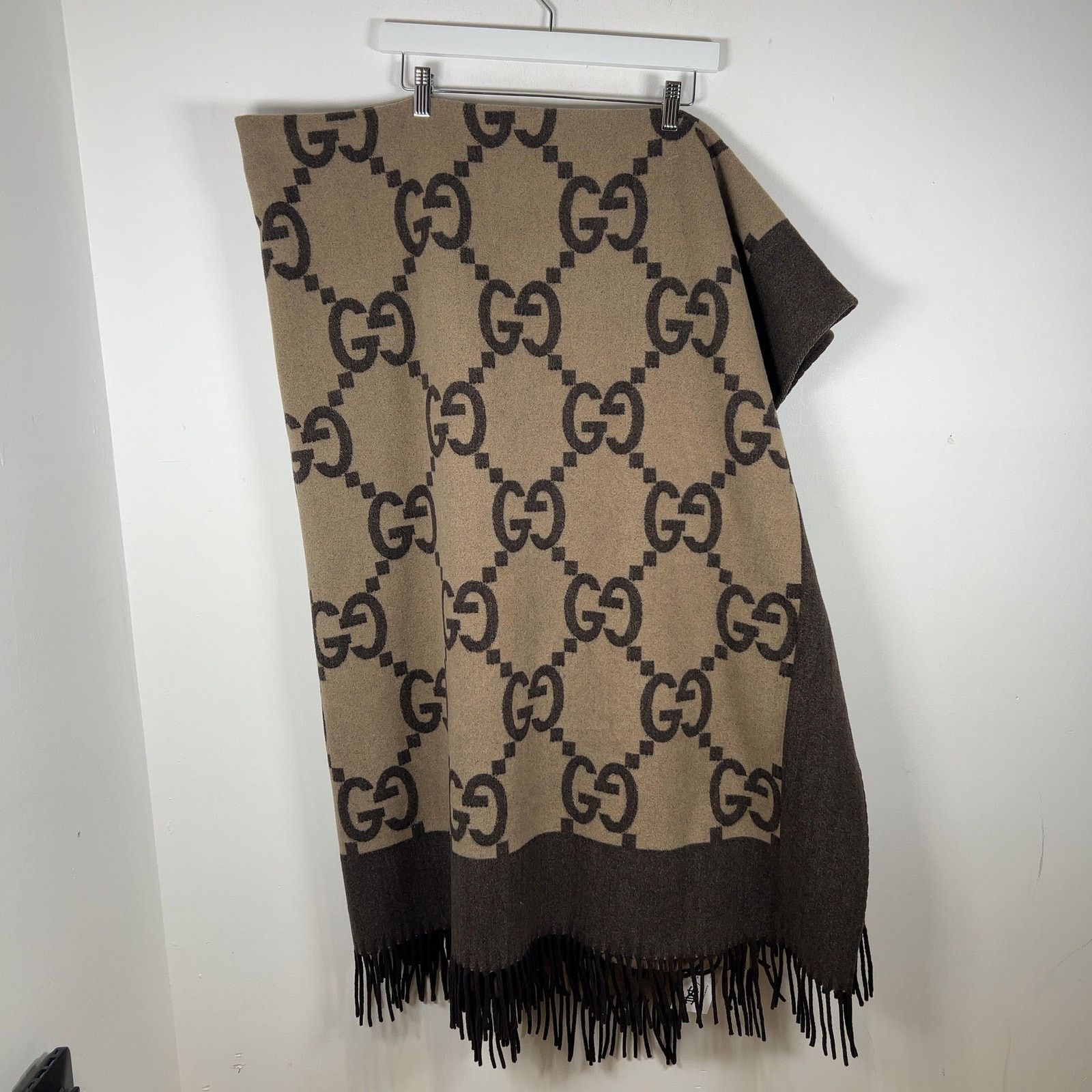 Gucci Gucci GG Wool Blend Throw Blanket Size ONE SIZE - 2 Thumbnail