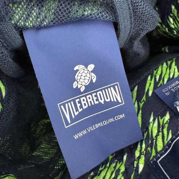 Vilebrequin Vilebrequin Fish Foot Swim Trunks Shorts Blue Green Men’s Sm Size US 30 / EU 46 - 6 Thumbnail