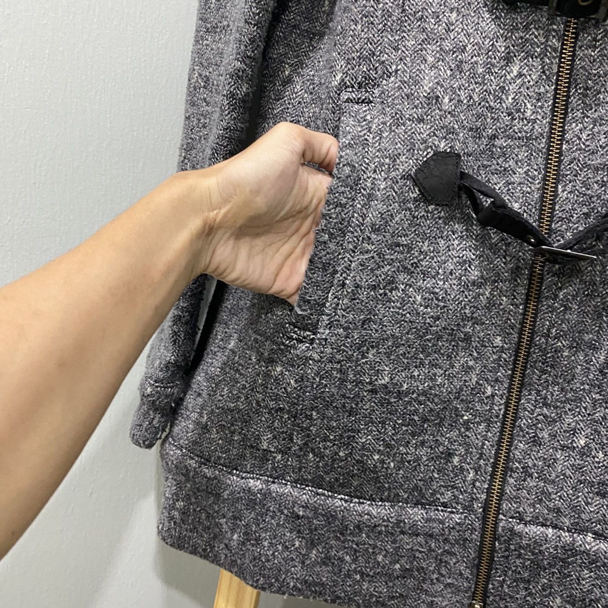 Tornado Mart Vintage Tornado Mart Femme Tweed Duffle Coat Jacket Grey Size US S / EU 44-46 / 1 - 7 Thumbnail