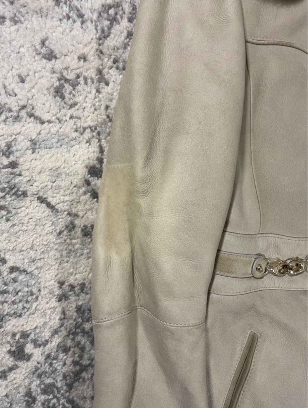 Gucci Long Coat With Fur by Gucci Size S / US 4 / IT 40 - 6 Thumbnail