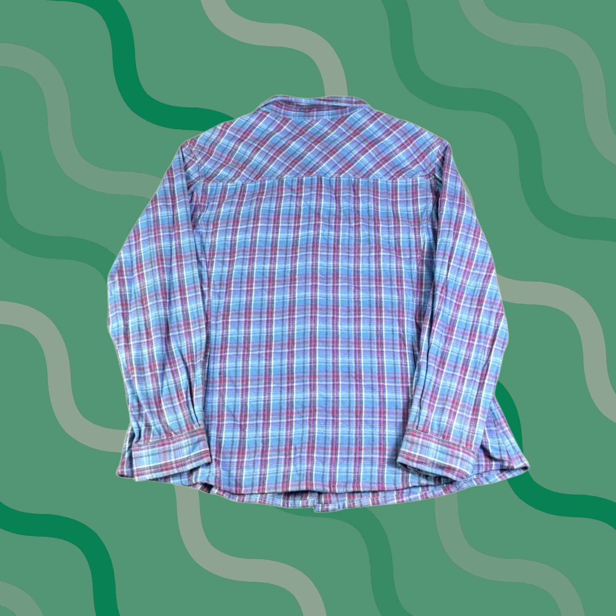 Carhartt Carhartt Shirt Womens Plaid Flannel Multicolor Button Up XL 16/18 Cotton Size L / US 10 / IT 46 - 1 Thumbnail