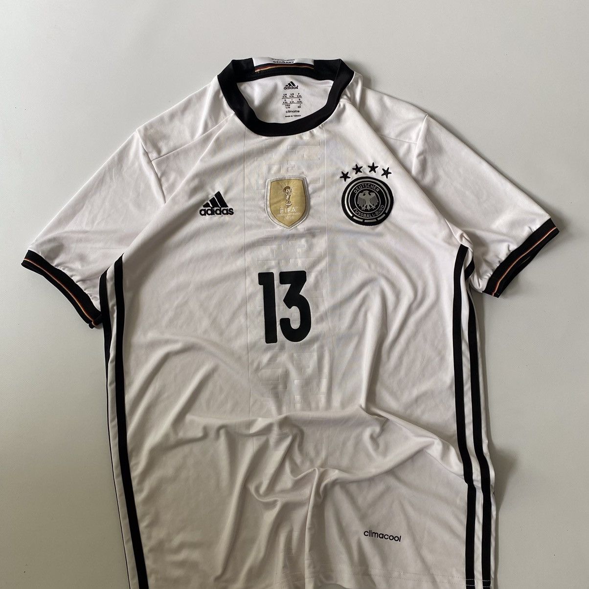 Adidas × Vintage Germany Football Jersey 2015/16 Size US XXL / EU 58 / 5 - 2 Thumbnail