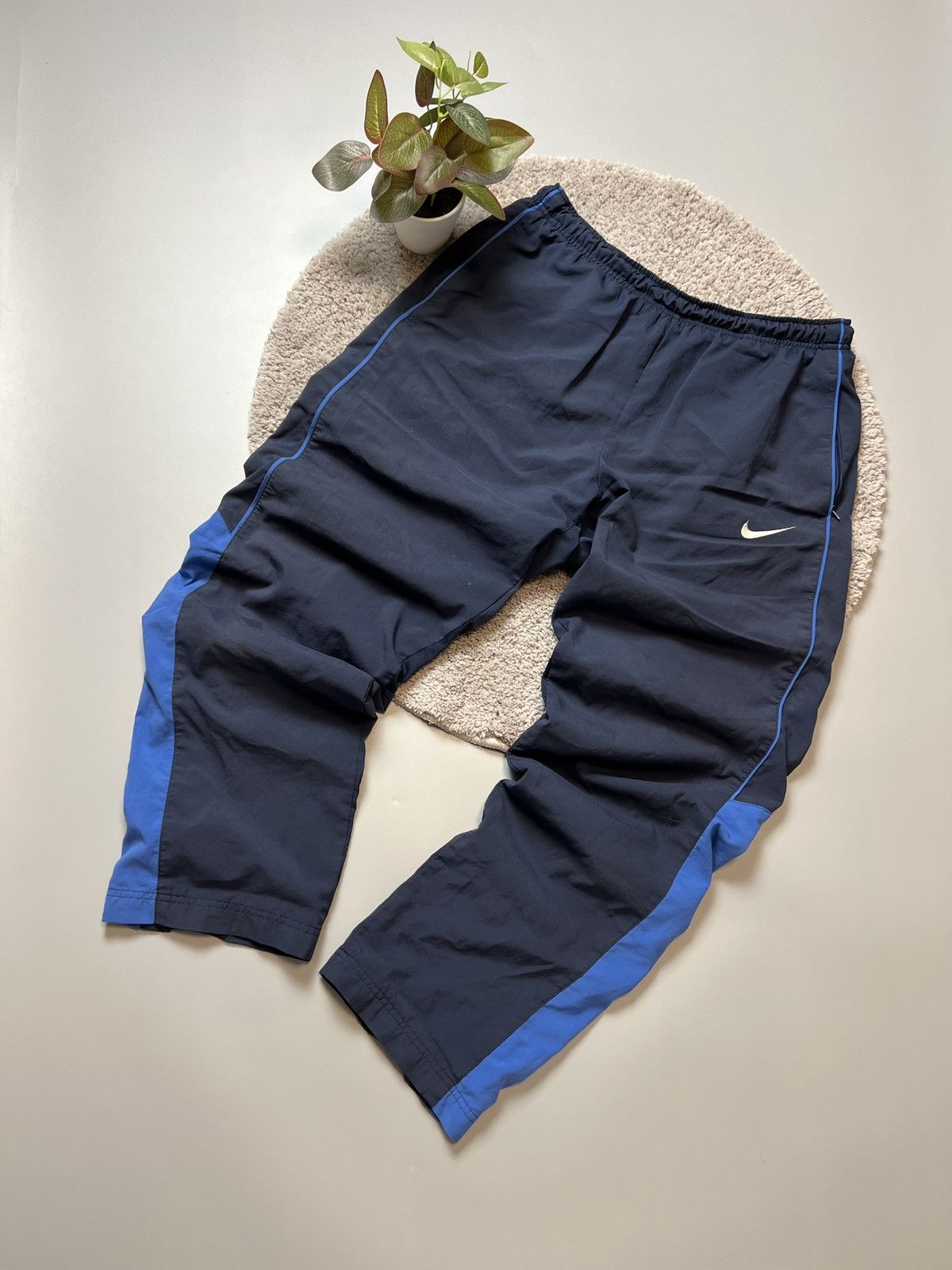 Nike × Vintage Vintage Nike Swoosh Track Pants Size US 34 / EU 50 - 2 Thumbnail