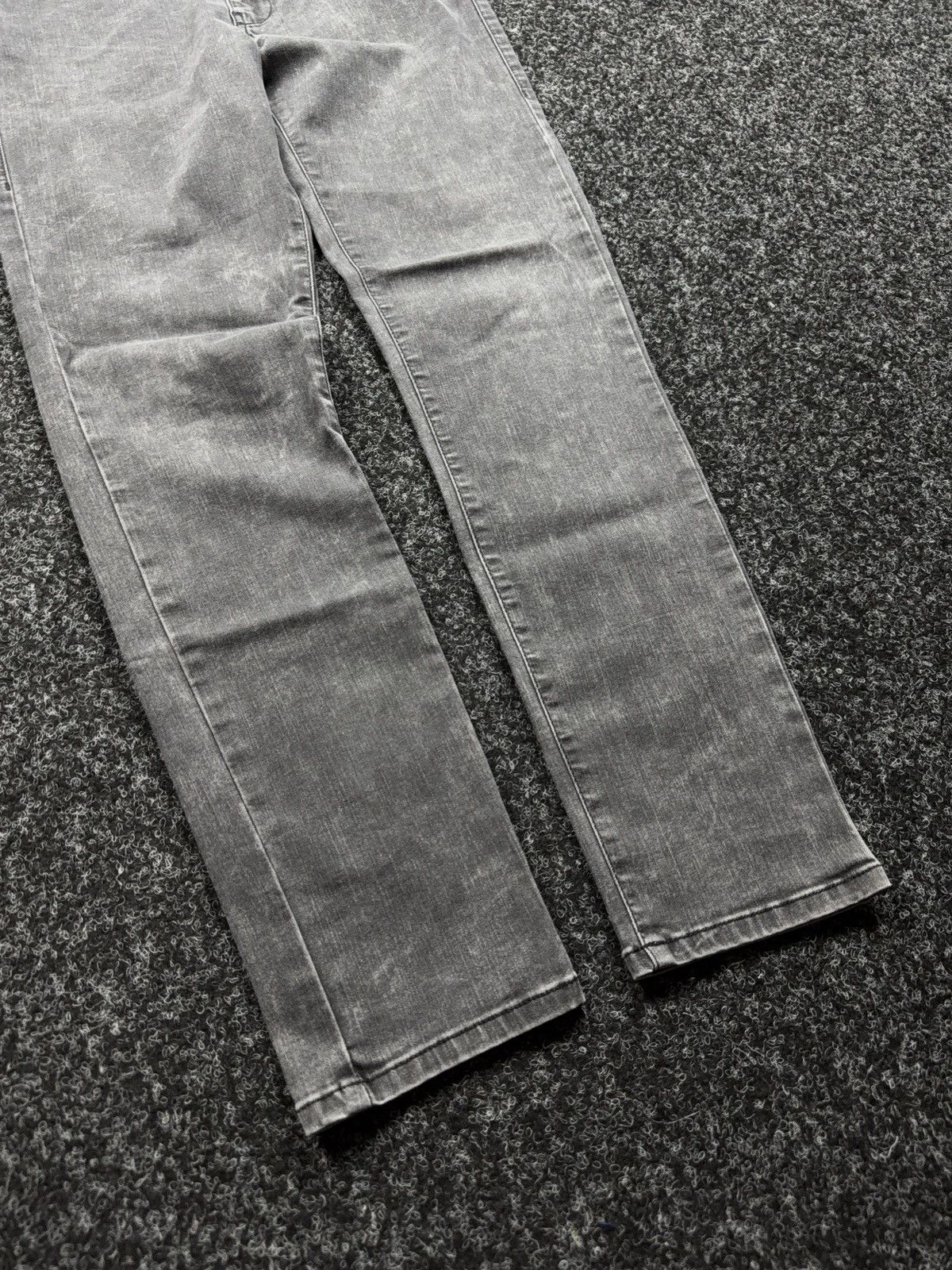 Diesel Luxury 00s Diesel D-Roisin Grey Wash Super Skinny Y2K Jeans Size 30" / US 8 / IT 44 - 3 Thumbnail