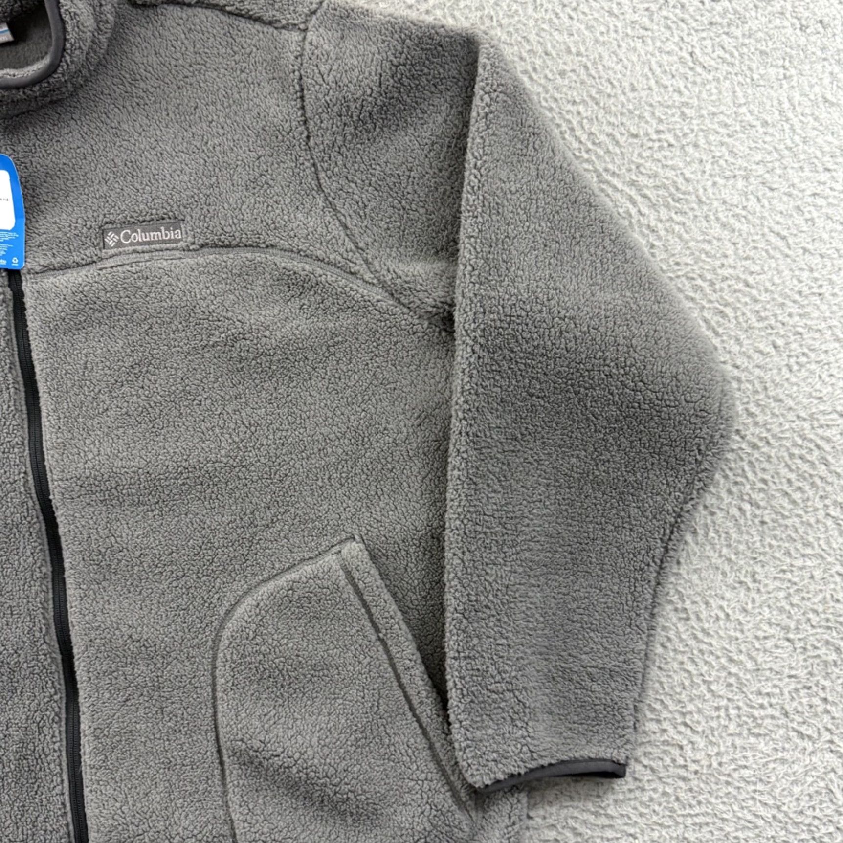 Vintage Columbia Jacket Men 2XL Gray Rugged Ridge Sherpa Full Zip Fleece Outdoor NWT Size US M / EU 48-50 / 2 - 5 Thumbnail