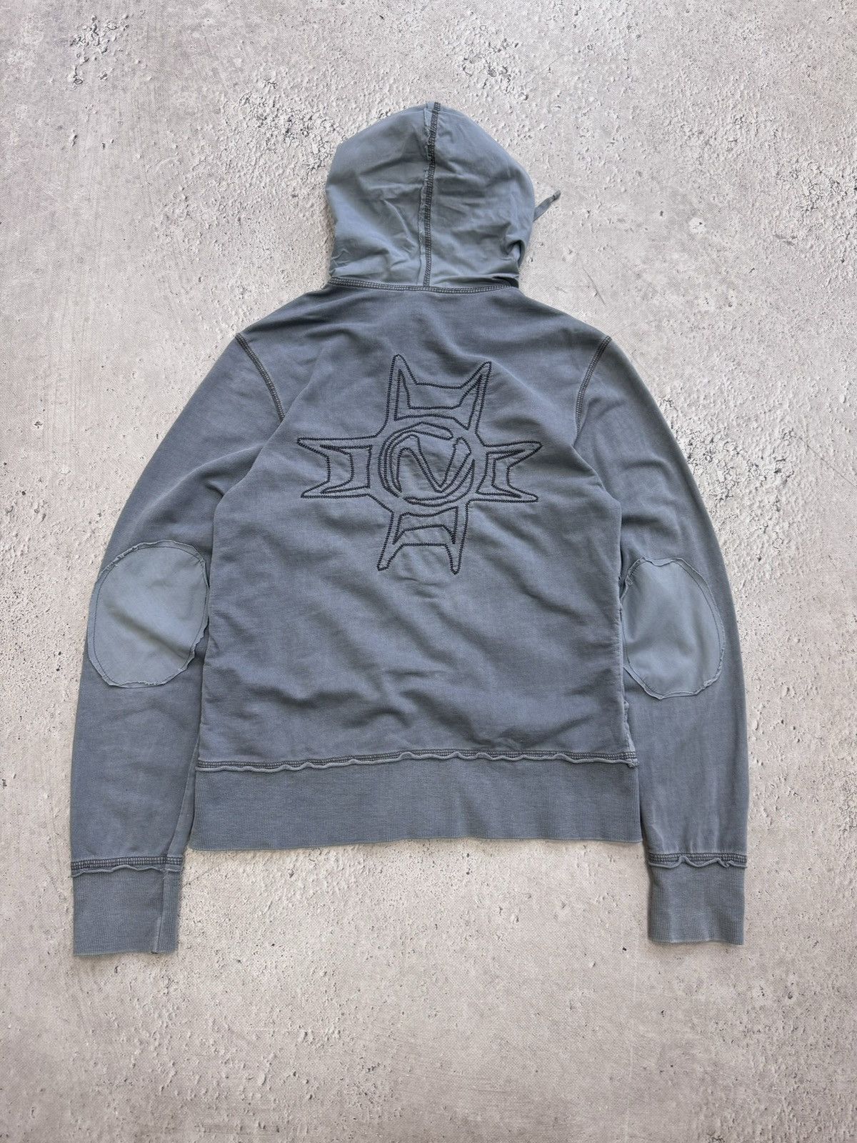 If Six Was Nine × Le Grande Bleu (L.G.B.) × Vintage VINTAGE Y2K AVANT GARDE IF SIX WAS NINE STYLE FUR HOODIE Size US S / EU 44-46 / 1 - 7 Thumbnail