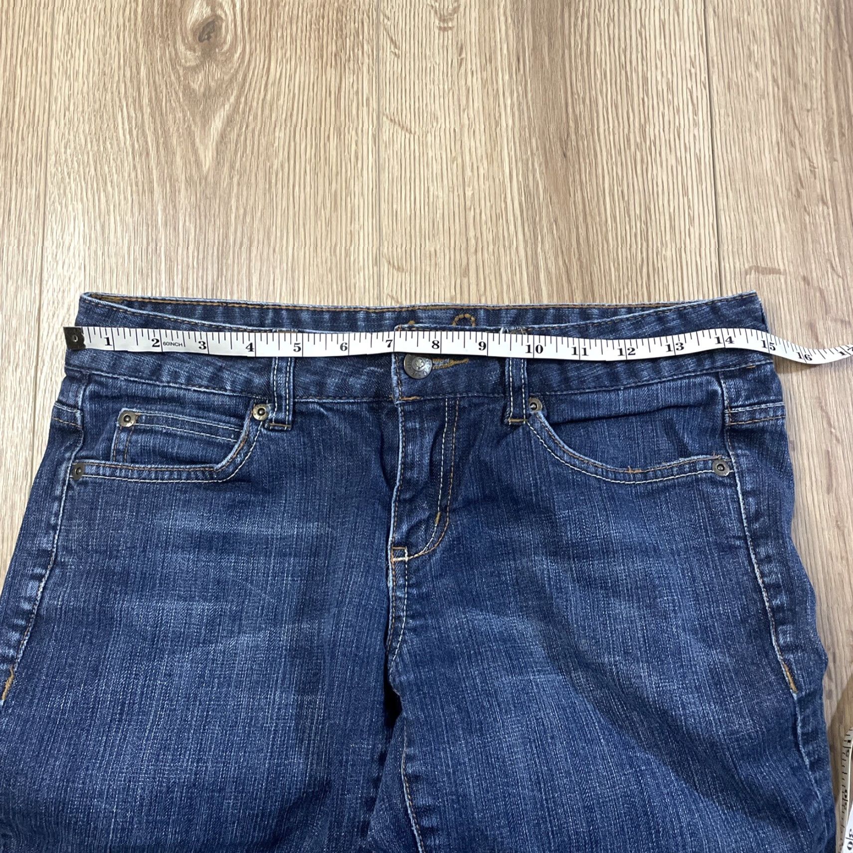 Vintage Chip & Pepper Jeans Ocean Beach Ultra Flare size 7 Juniors Women Flare Jeans Beach Size 28" / US 6 / IT 42 - 5 Thumbnail