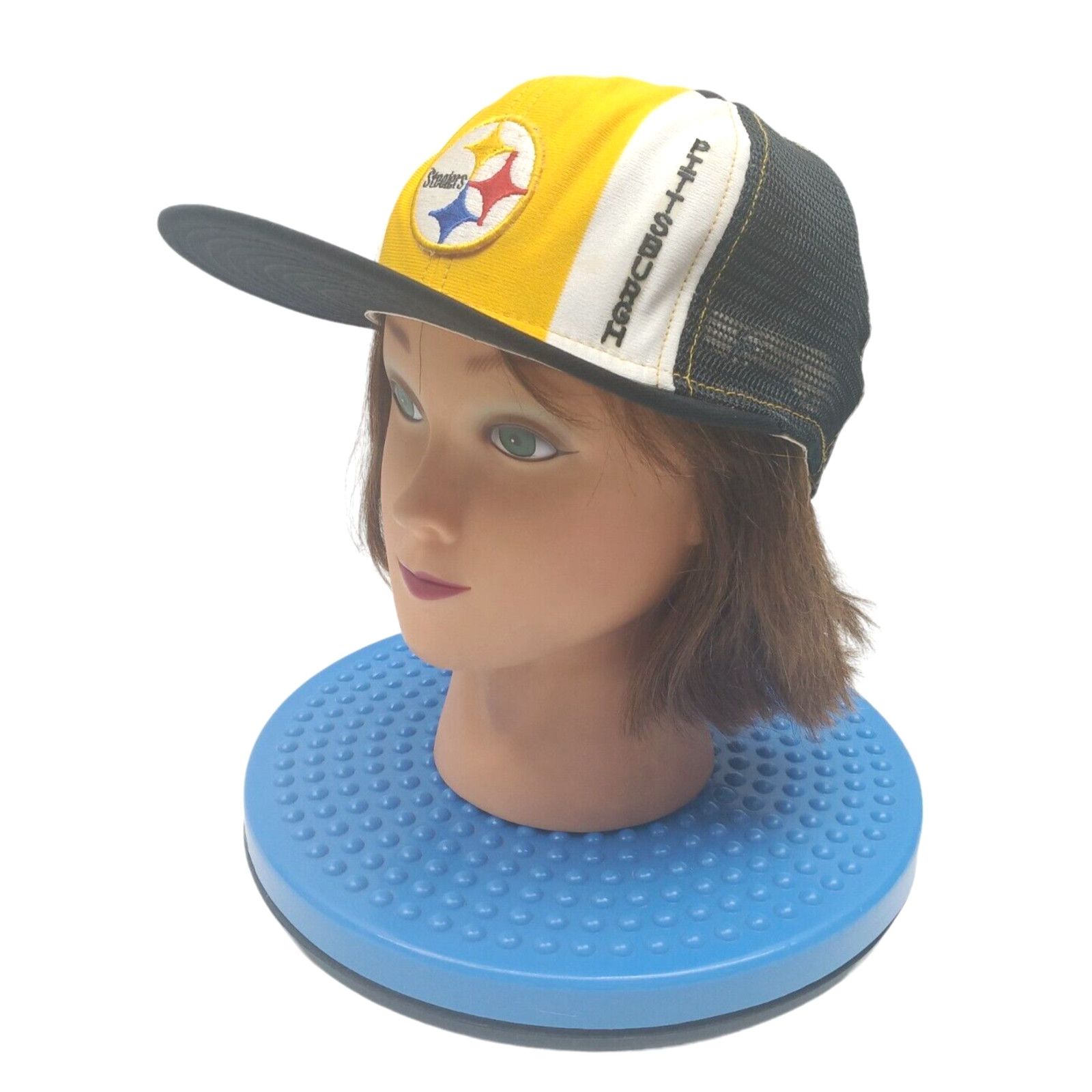 Aje Pittsburgh Steelers AJD Lucky Stripes NFL VTG 80's Snap Cap Size ONE SIZE - 1 Thumbnail