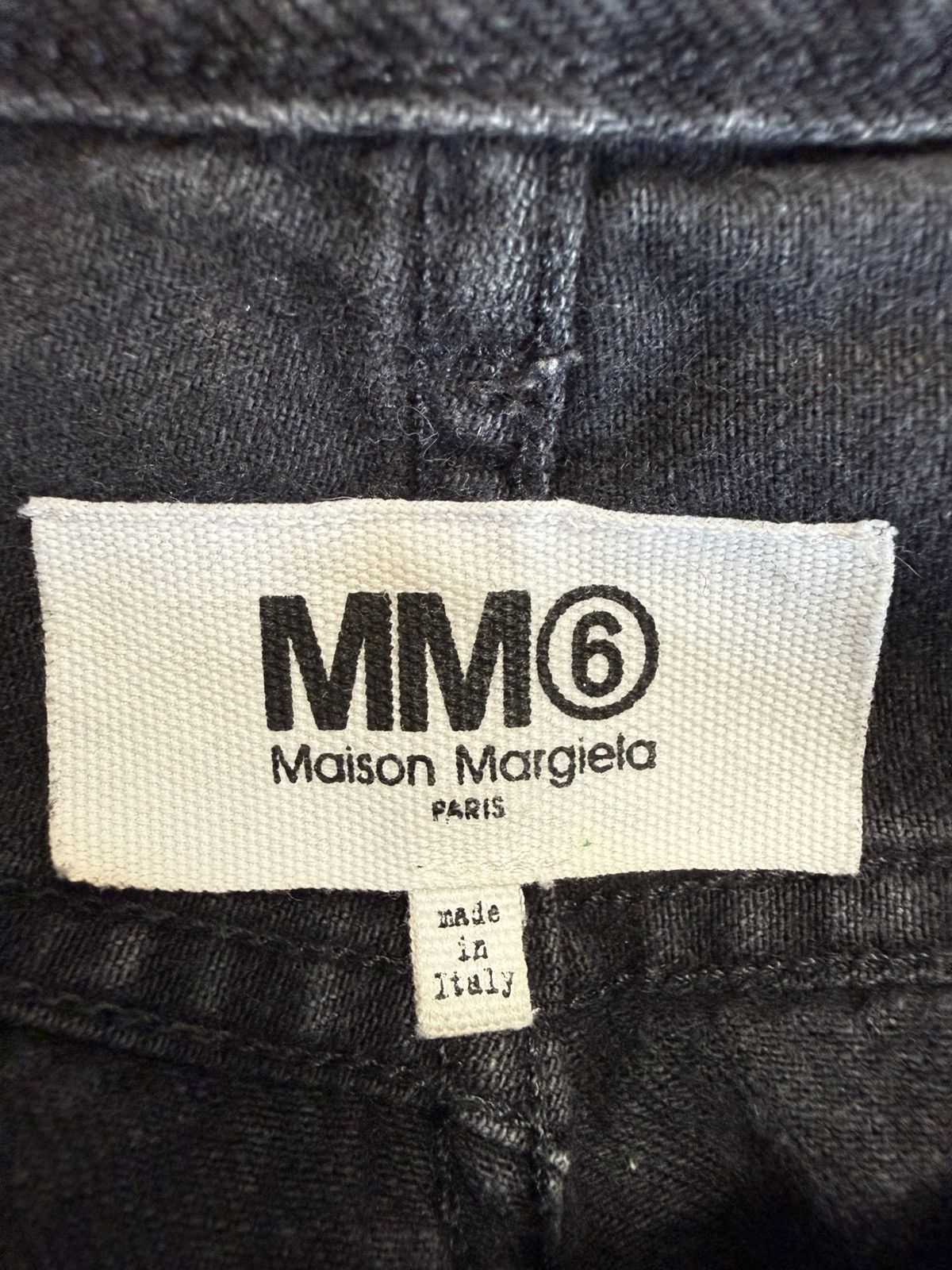Maison Margiela Maison Margiela MM6 black distressed Denim Jeans Size 26" / US 2 / IT 38 - 8 Thumbnail