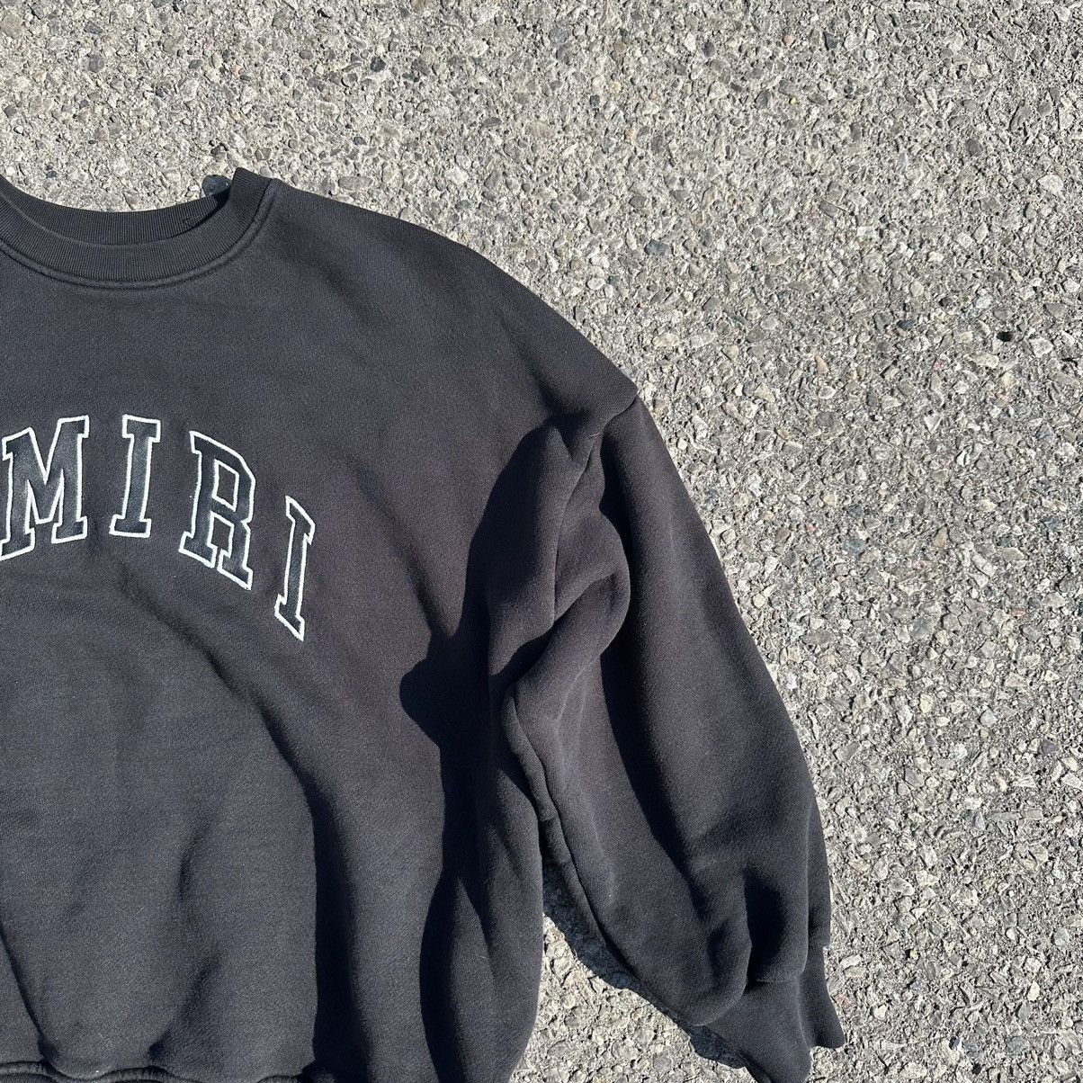 Amiri Amiri Big Logo Crewneck Size US S / EU 44-46 / 1 - 3 Thumbnail