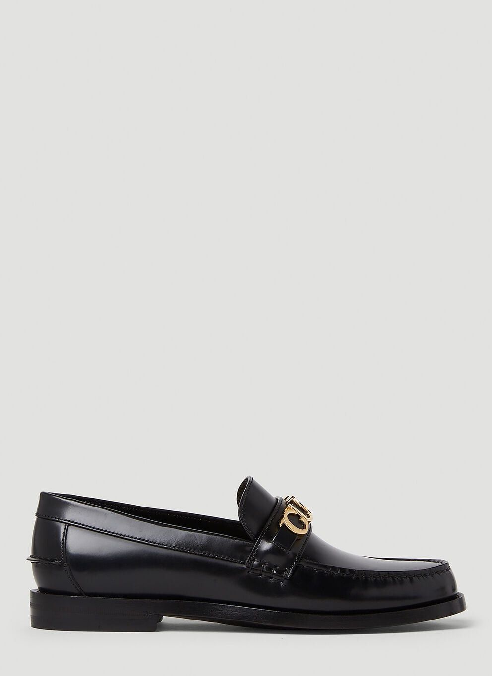 Gucci o1s1wg110625 Men's 'Gucci' Loafers in Black Size US 13 / EU 46 - 1 Thumbnail