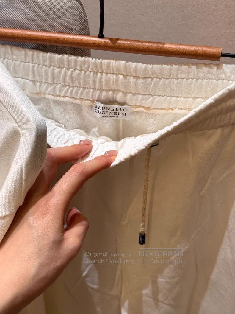 Brunello Cucinelli Brunello Cucinelli Women's Jacket and Pants Set, Beaded, 1 Size XL / US 12-14 / IT 48-50 - 5 Thumbnail