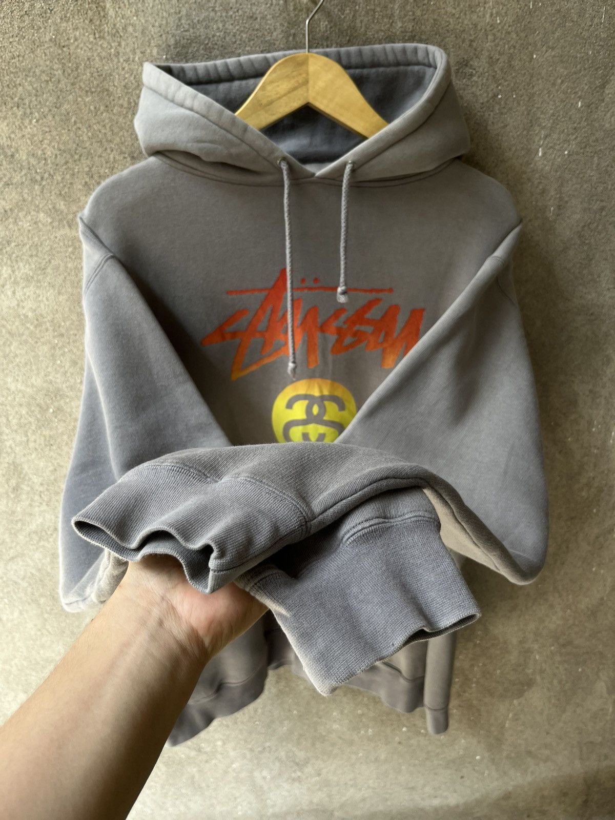 Stussy Vintage 2000s stussy hoodie N4 rasta Size US L / EU 52-54 / 3 - 4 Thumbnail
