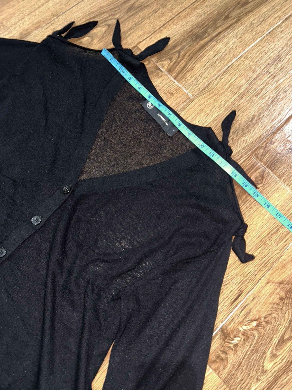 GU × Undercover Gu x Undercover Sheer Knit Cardigan Size L / US 10 / IT 46 - 11 Thumbnail