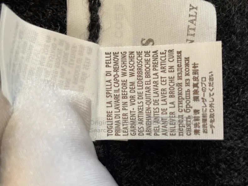 Brunello Cucinelli Brunello Cucinelli Black and Grey Cashmere Cardigan Size S / US 4 / IT 40 - 6 Thumbnail