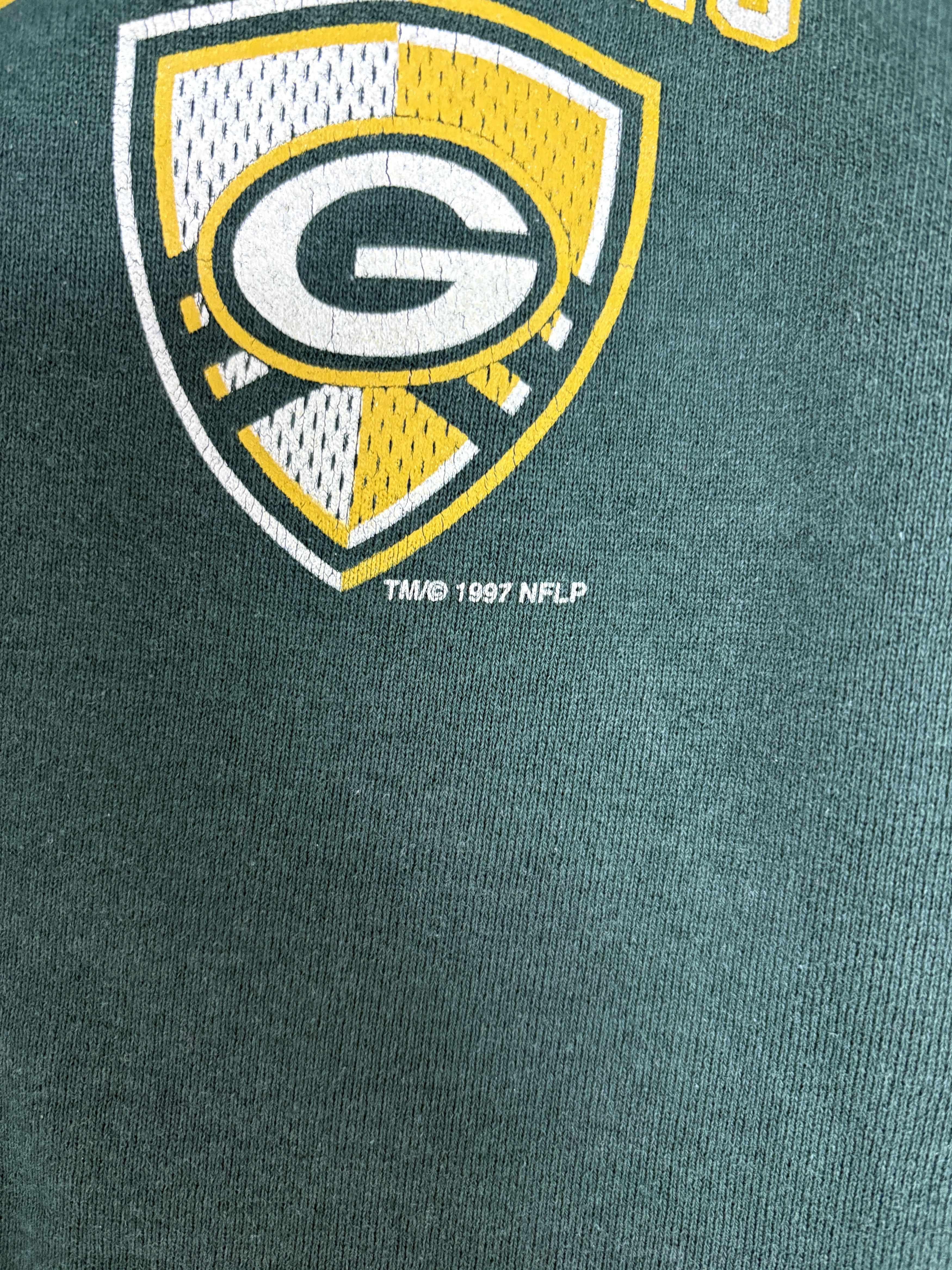 Pro Player × Vintage Green Bay Packers Graphic Vintage Sweat Pants Size US 26 / EU 42 - 4 Thumbnail