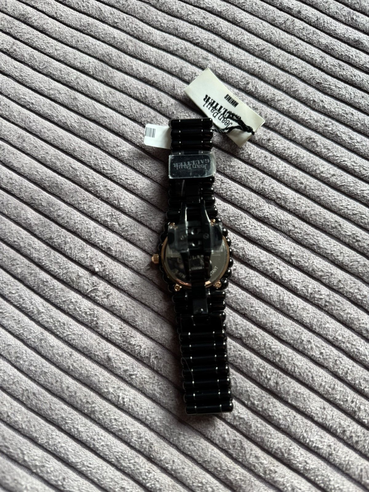 Vintage Jean Paul Gaultier Archive Black Bullet Watch Grail