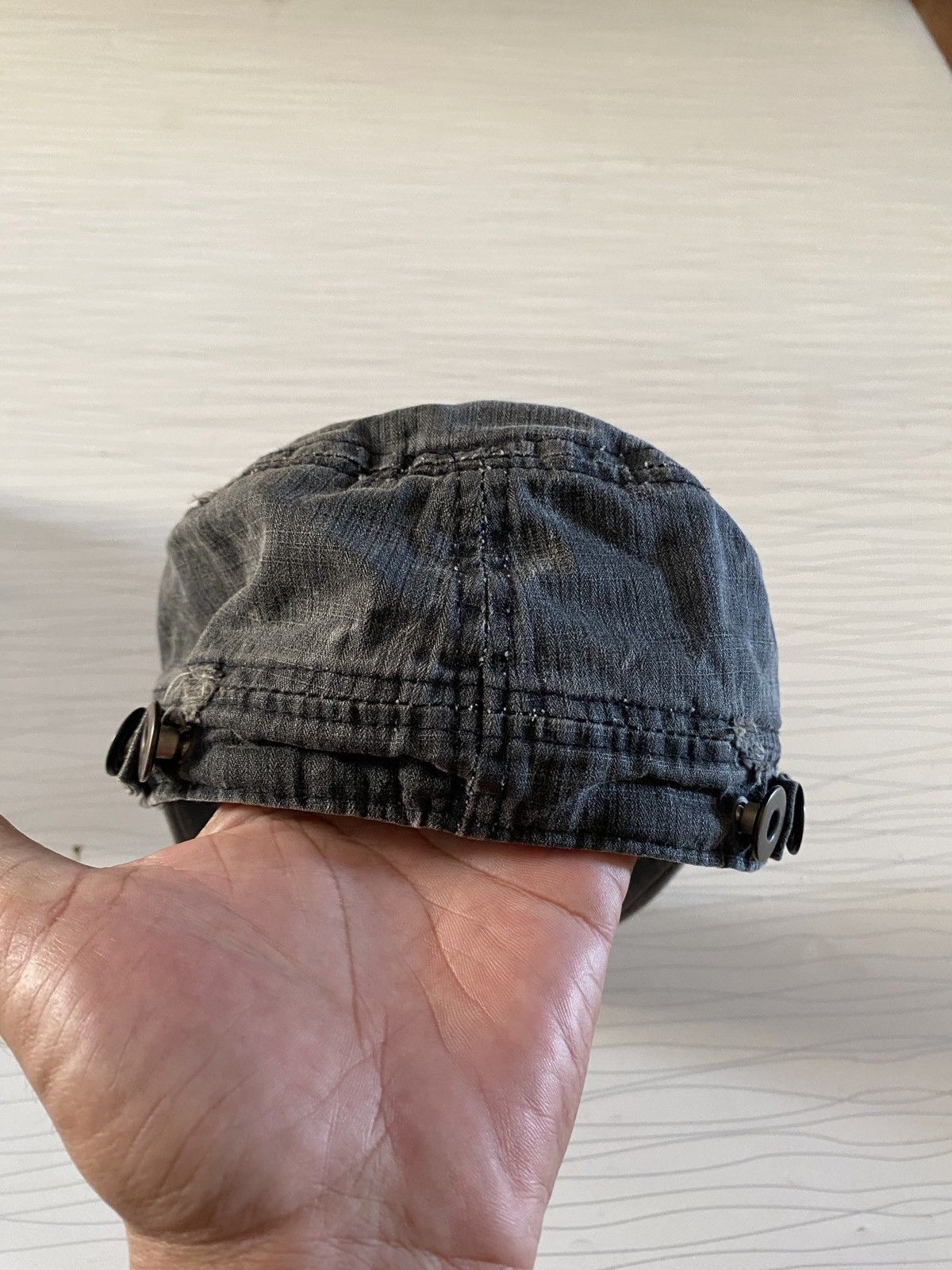 If Six Was Nine Studded metal skull Patrol cap Size ONE SIZE - 6 Thumbnail