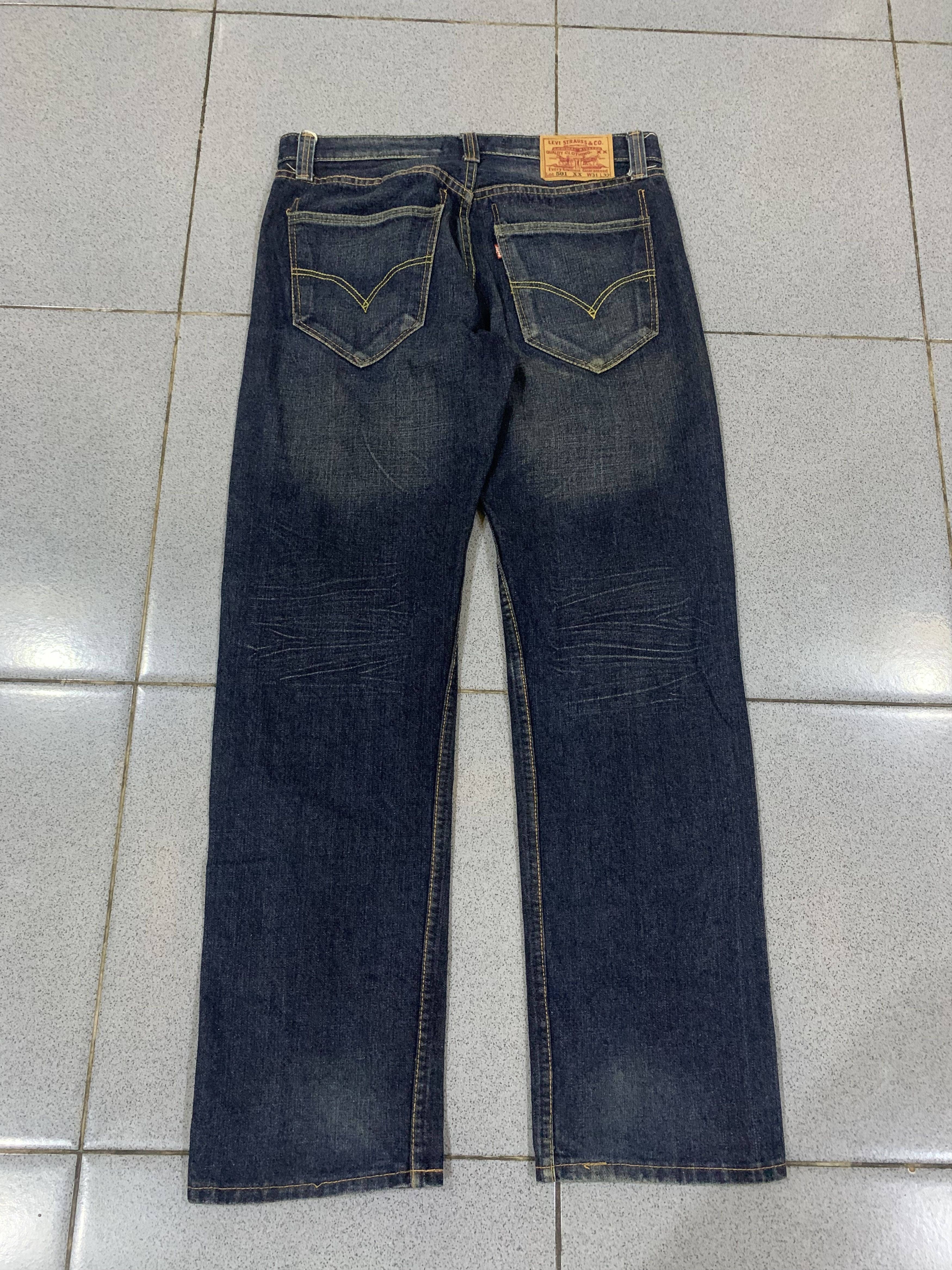 Levi's × Levi's Vintage Clothing × Vintage Levi’s 501 Selvedge Vintage Made In USA Size US 31 - 3 Thumbnail